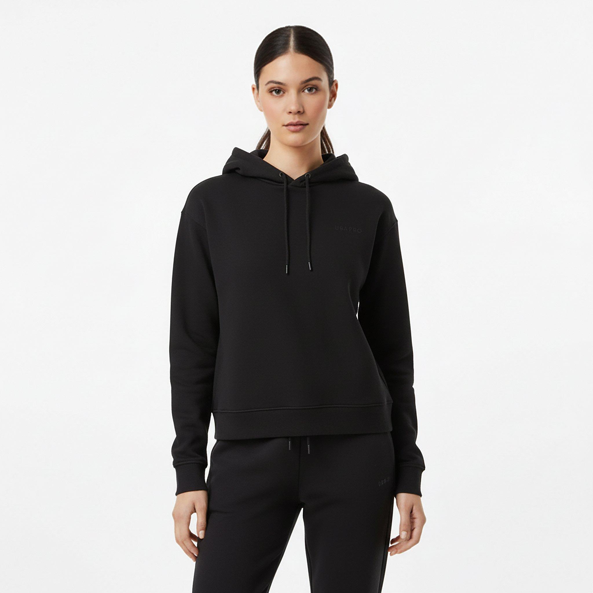 Zwart - USA Pro - Classic Logo Hoodie - 3