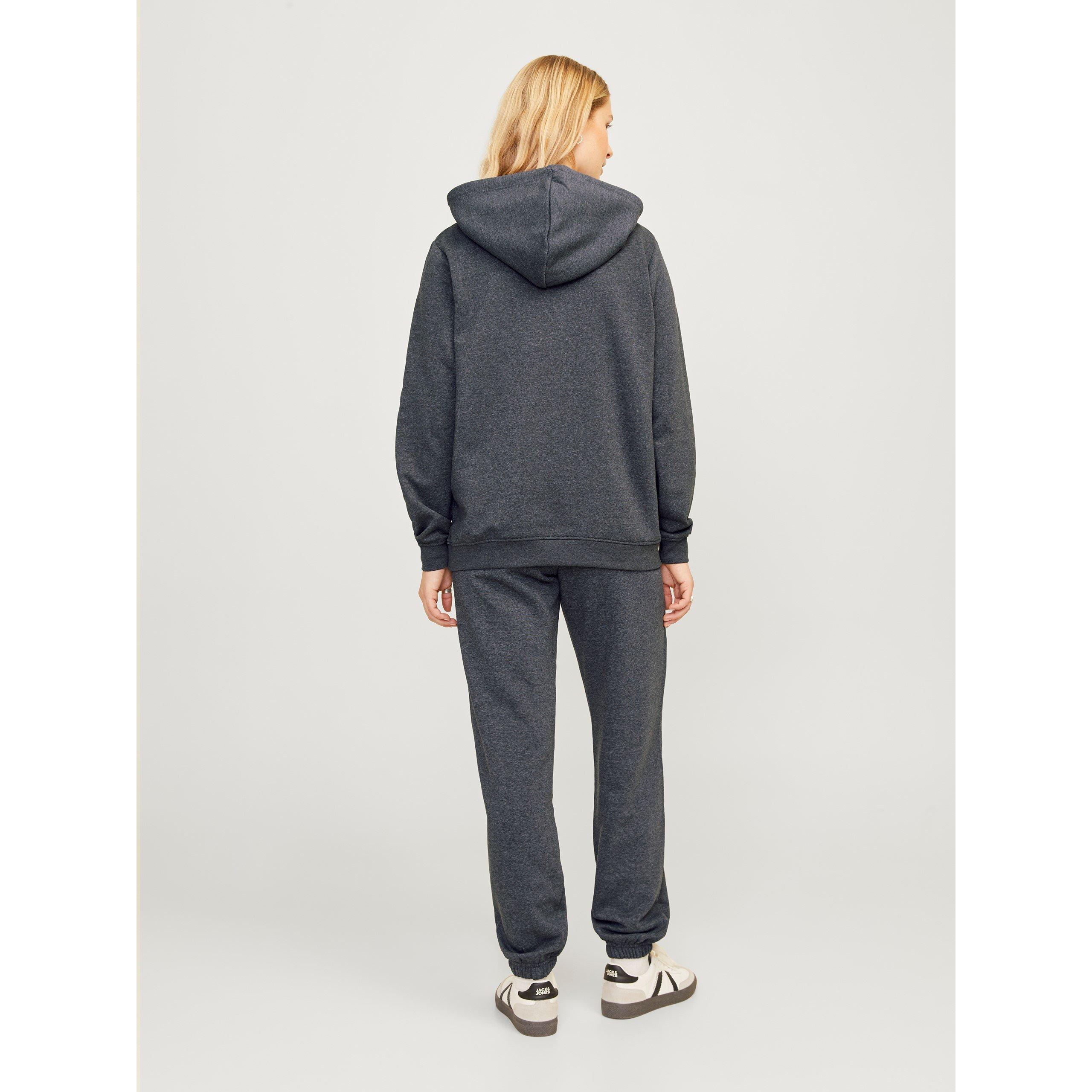 Cinzento Mesclado Escuro - JJXX - Abbie Long-Sleeve Hoodie - 3