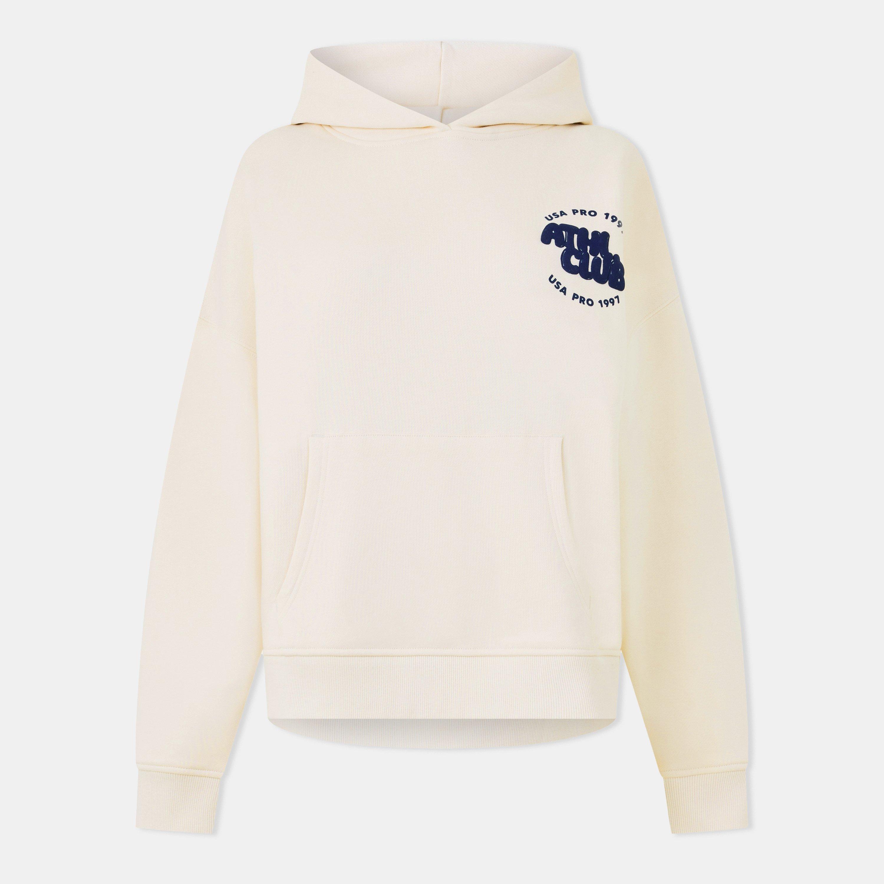 Usa Pro Women's Bubble Hoodie - Cream - 14 (42)