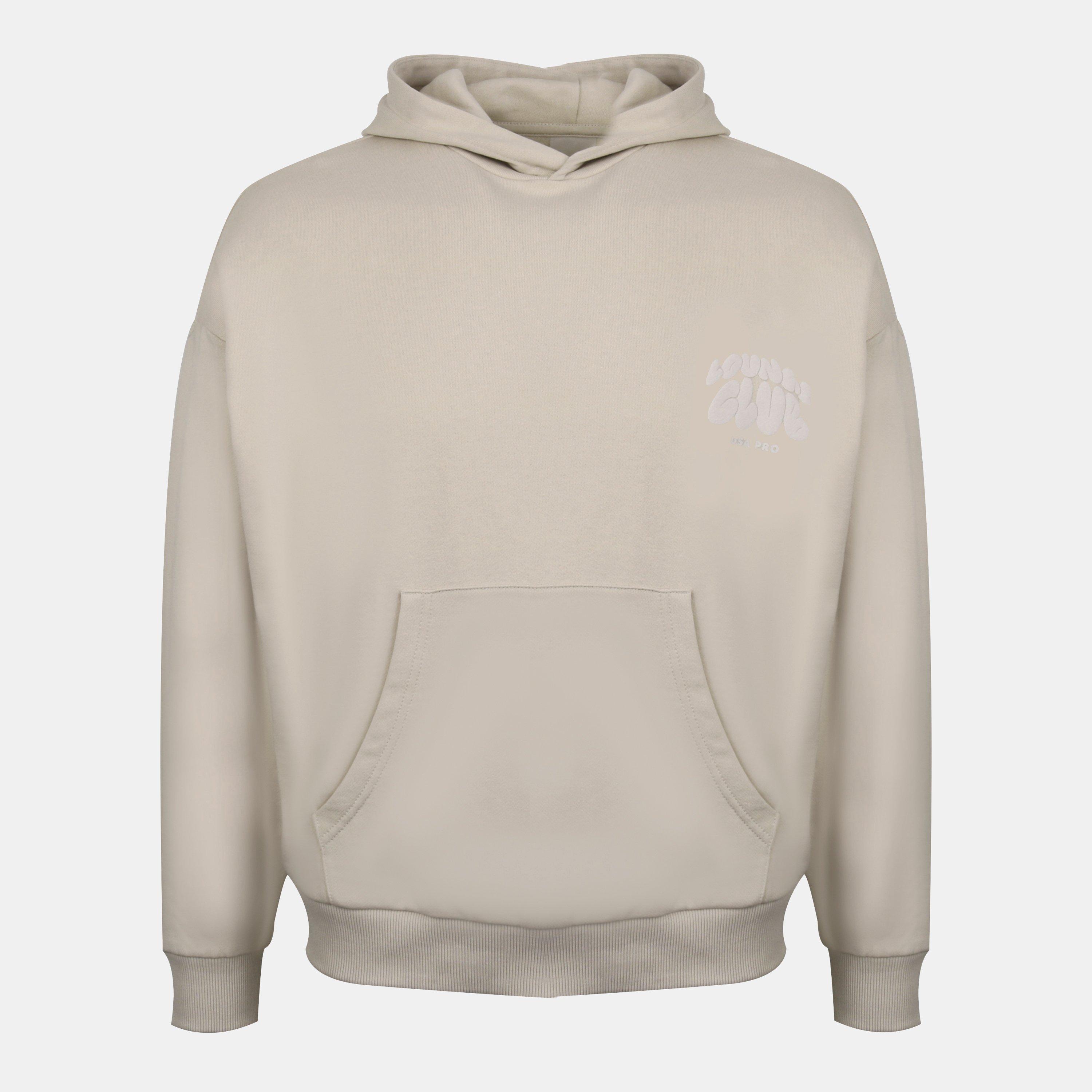 Usa Pro Women's Bubble Hoodie - Moon/Cream - 14 (42)