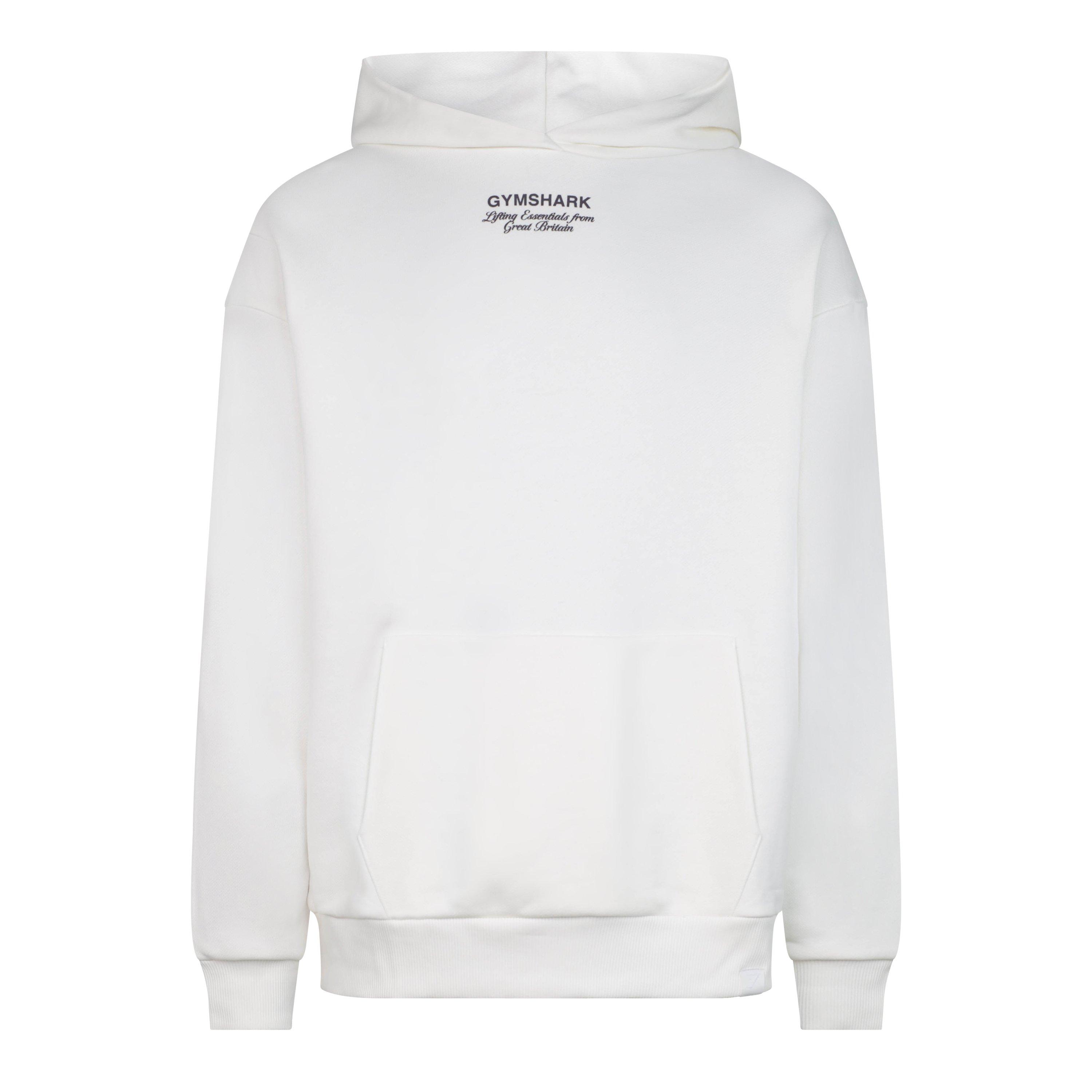Gs Soft White - Gymshark - Women's British Iron Heavyweight Cotton Over the Head Hoodie - 1