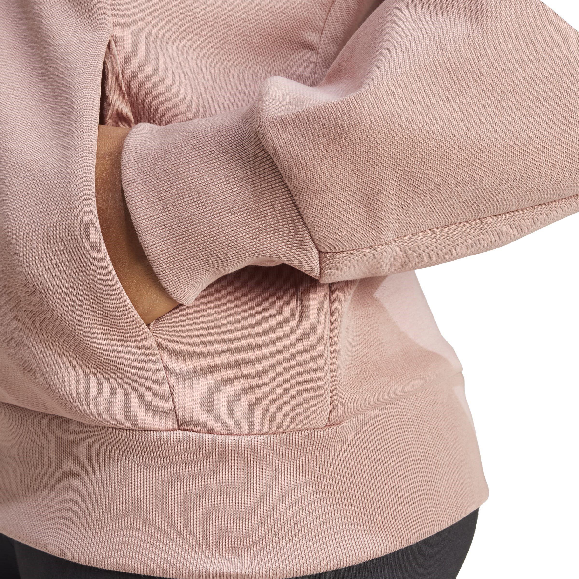 Warm Clay - adidas - Future Icons 3-Stripes Womens Full-Zip Hoodies - 6