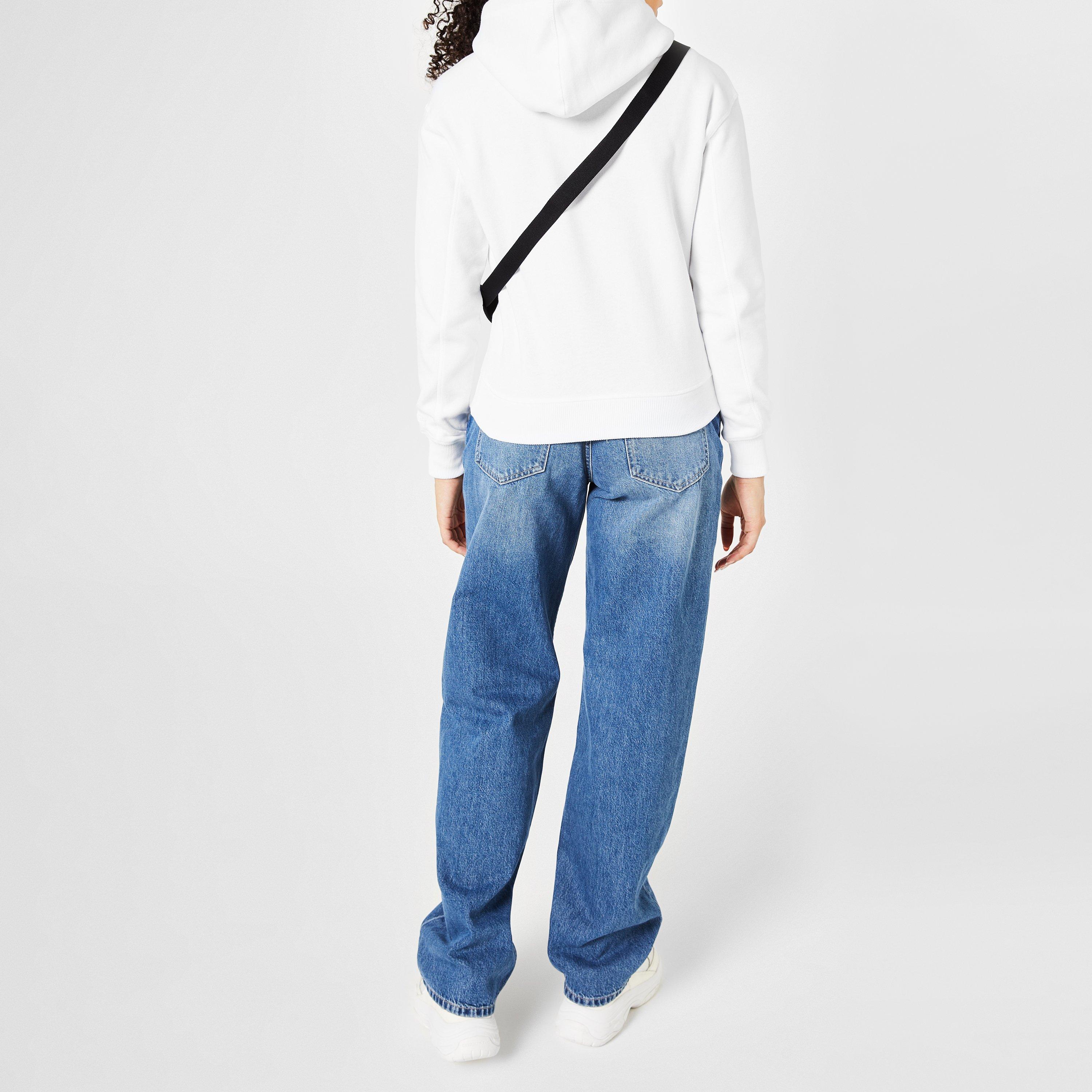 Bright White - Calvin Klein Jeans - Calvin Klein Embroidery Hoodie - 3