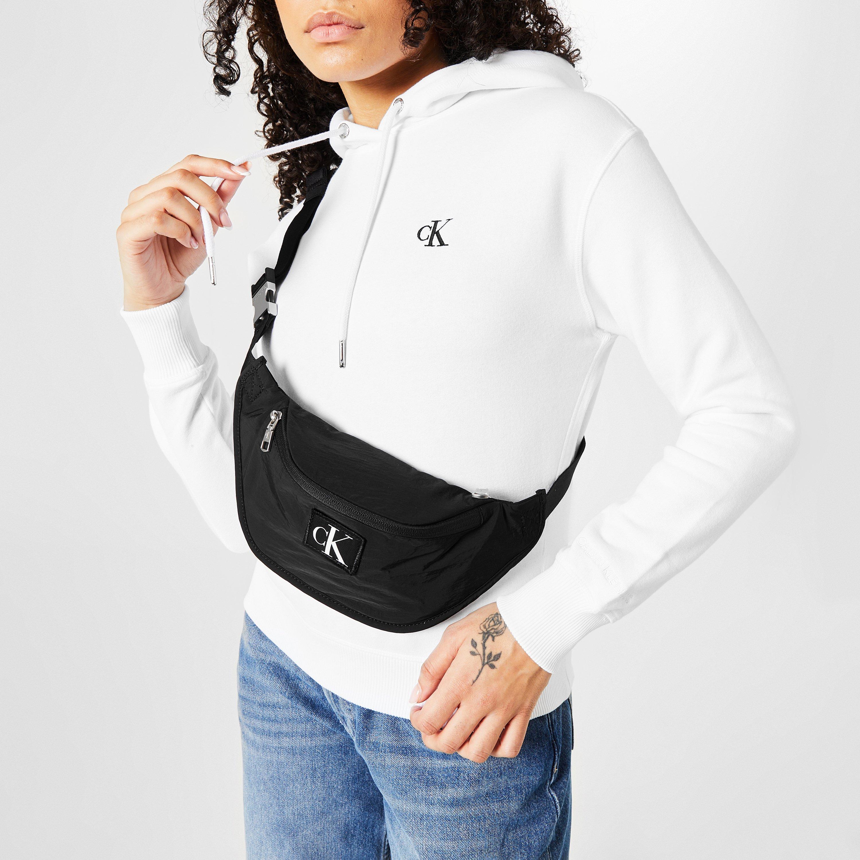 Bright White - Calvin Klein Jeans - Calvin Klein Embroidery Hoodie - 4