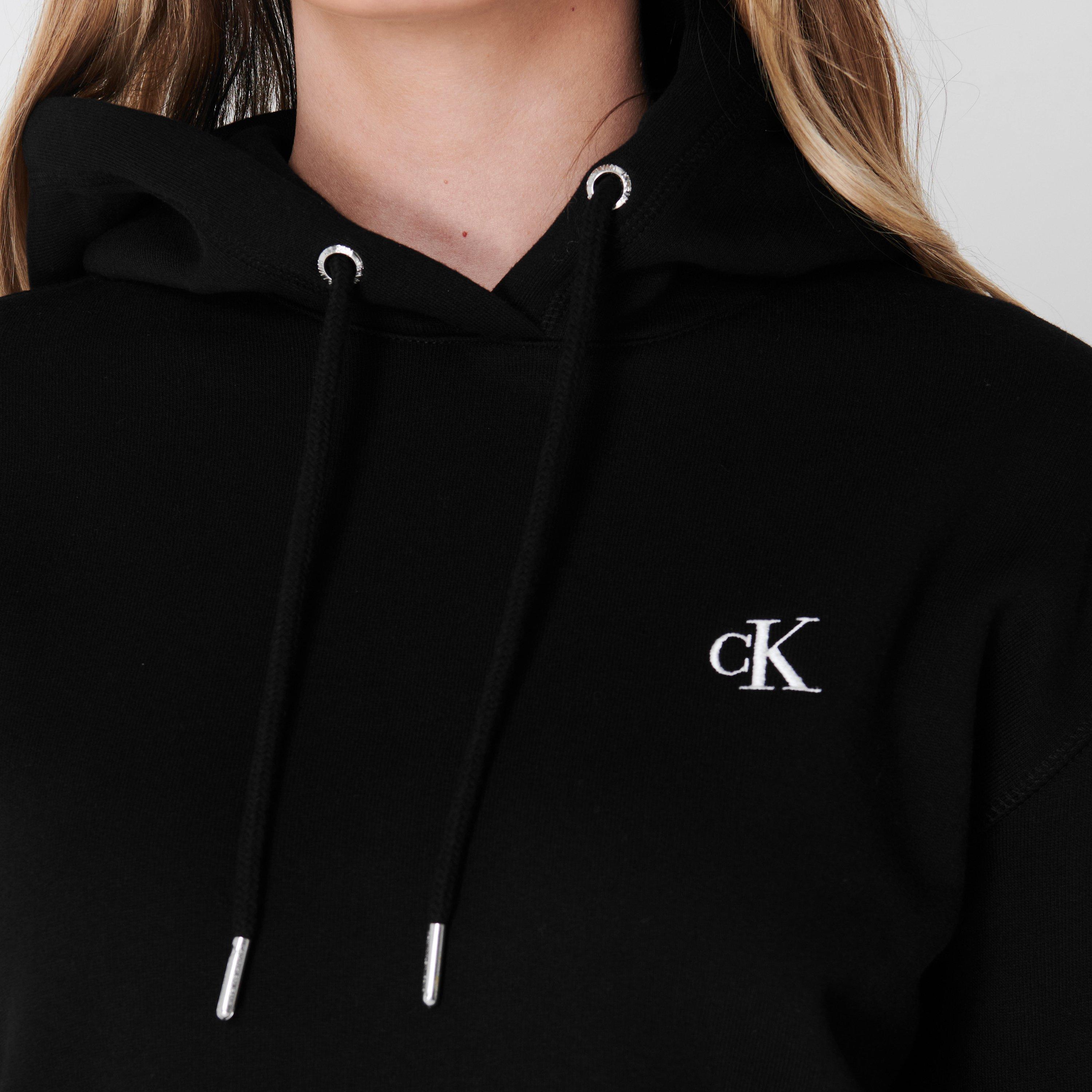 CK Black - Calvin Klein Jeans - Calvin Klein Embroidery Hoodie - 5