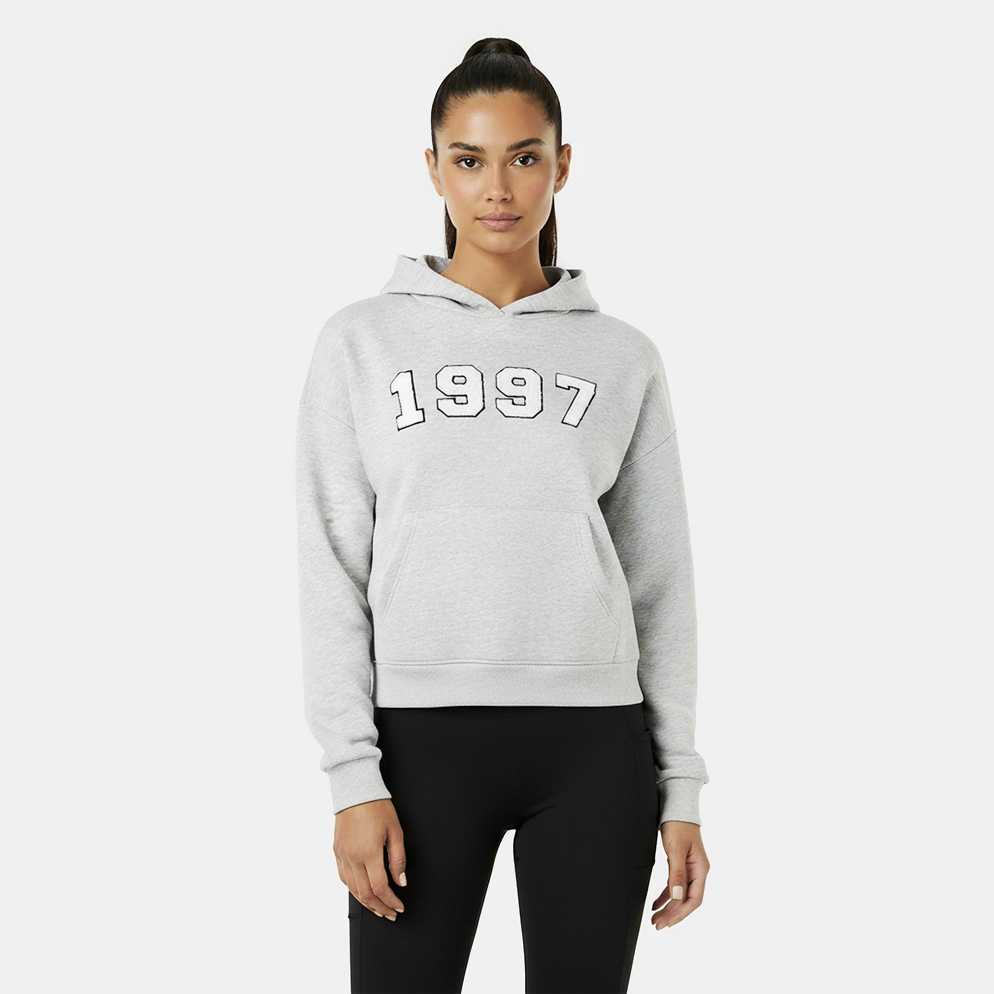 Grey Marl - USA Pro - Yoga Hoodie - 3