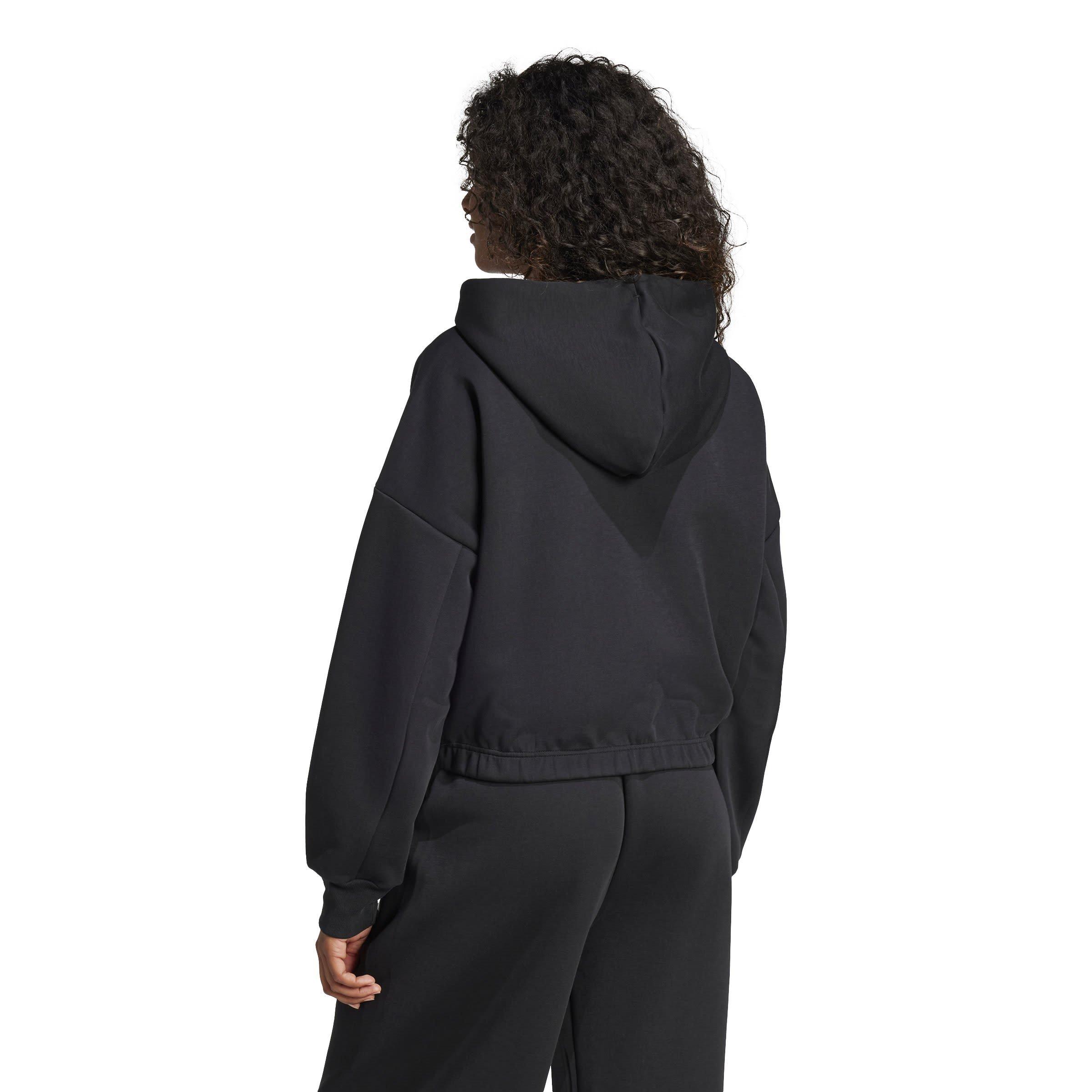 Black - adidas - Women's Future Icons Bar Logo Hoodie - 3
