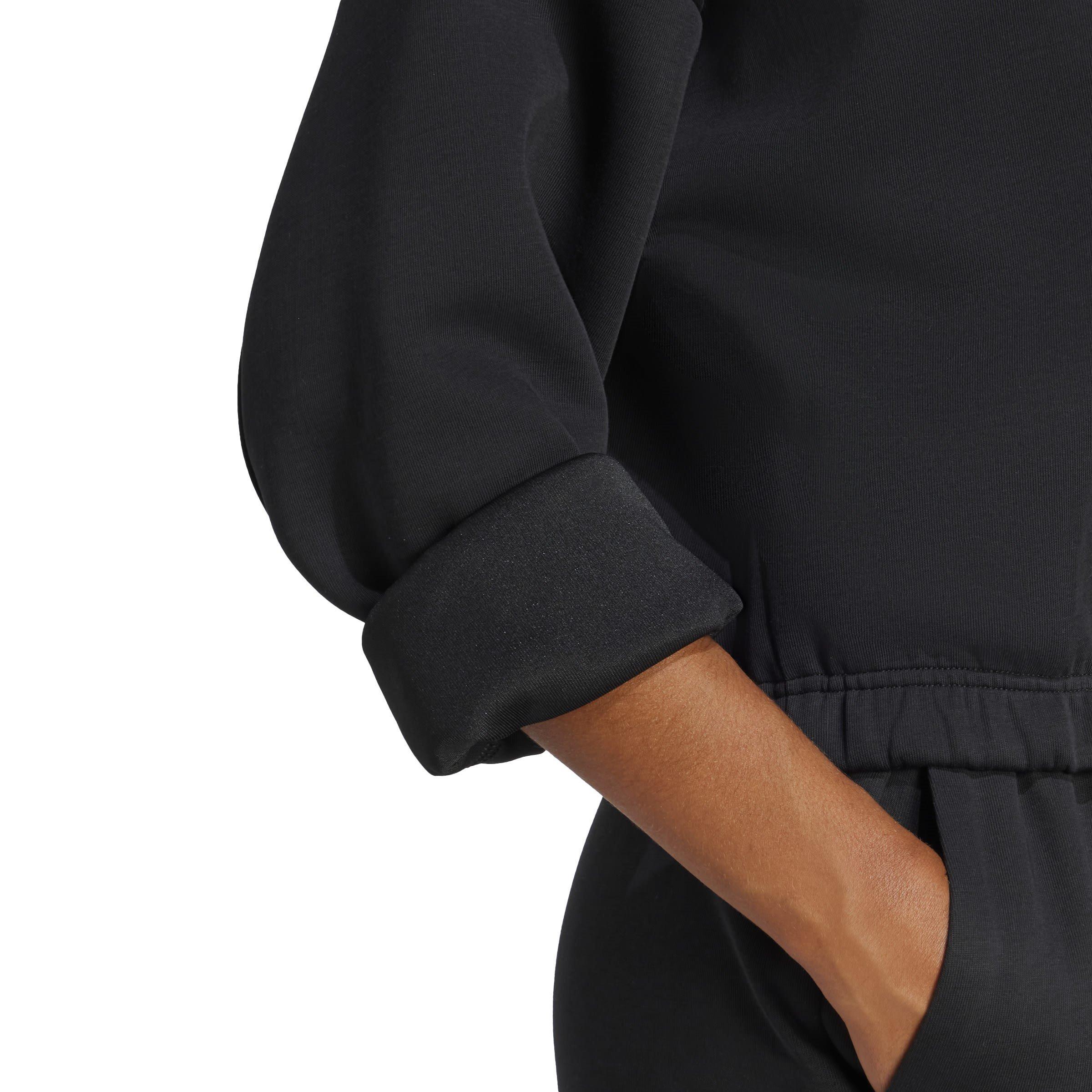 Black - adidas - Women's Future Icons Bar Logo Hoodie - 5