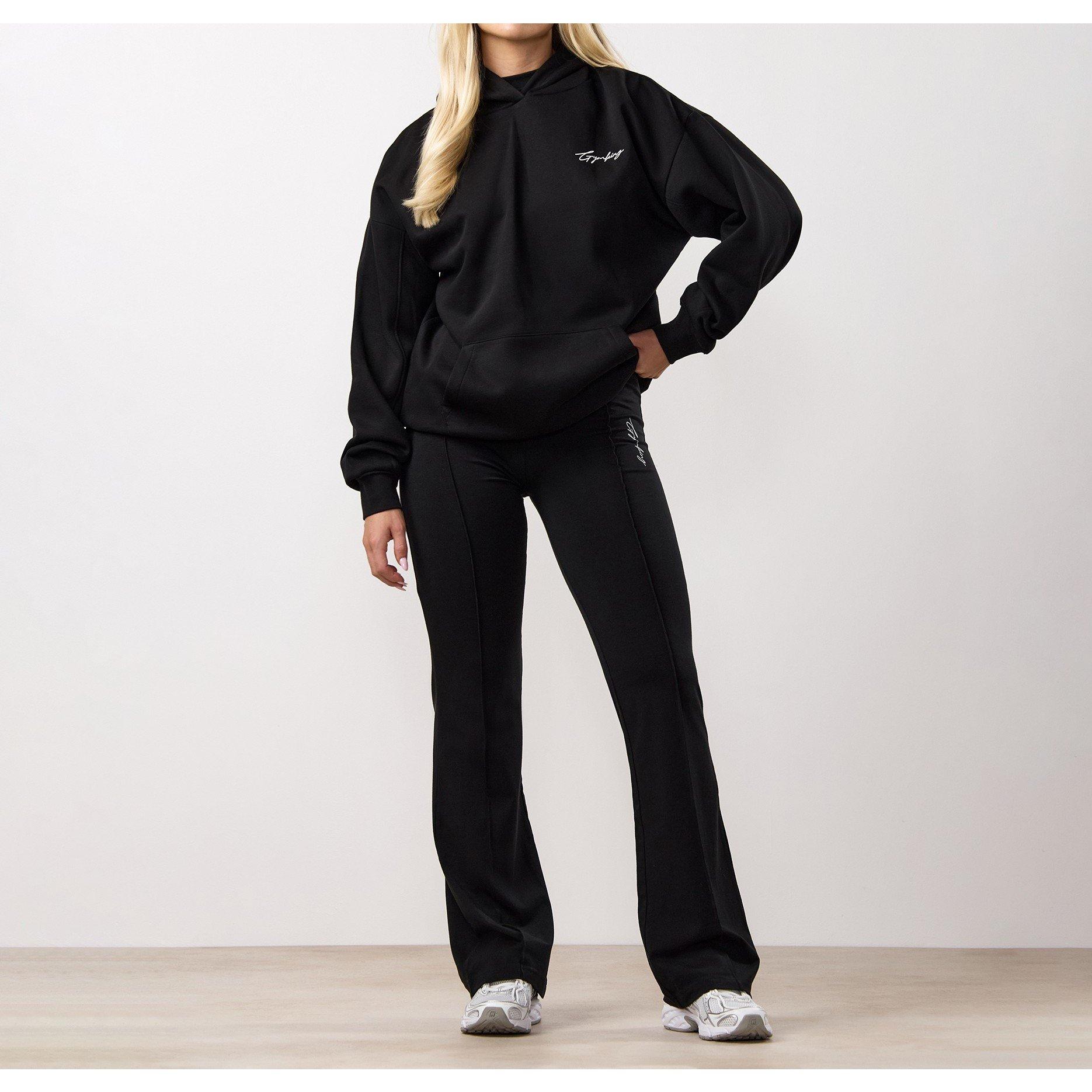 Black - Gym King - Gym King Reset Oversized Fleece Hood - 6