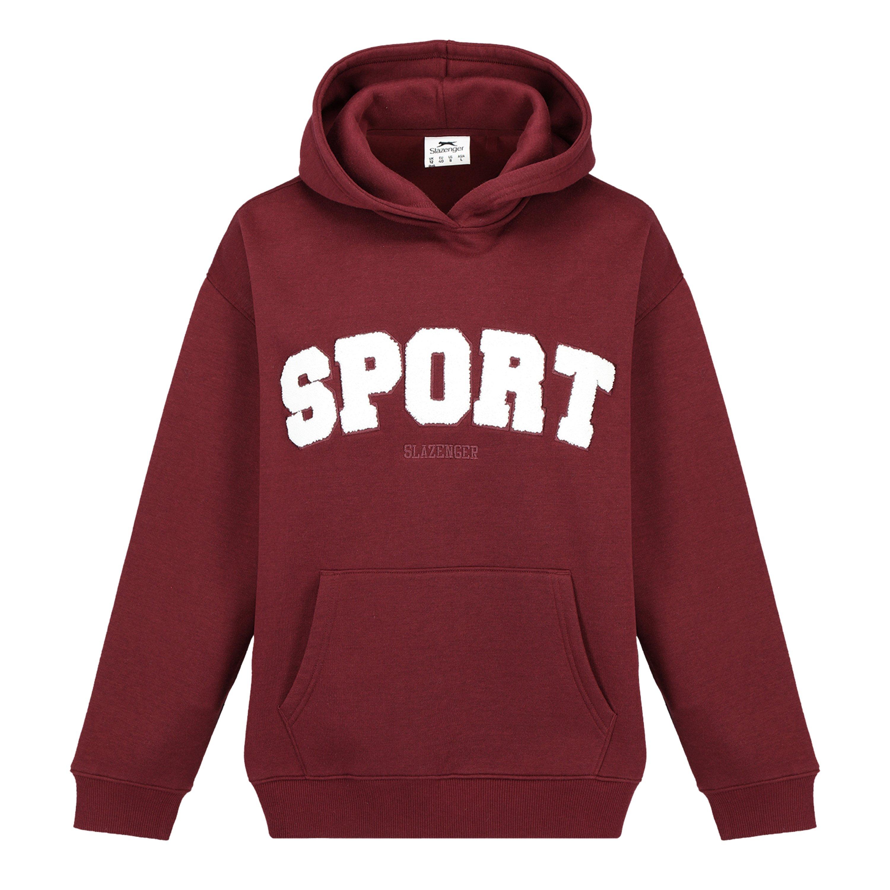 Burgundy - Slazenger - Sport Hood Womens - 1