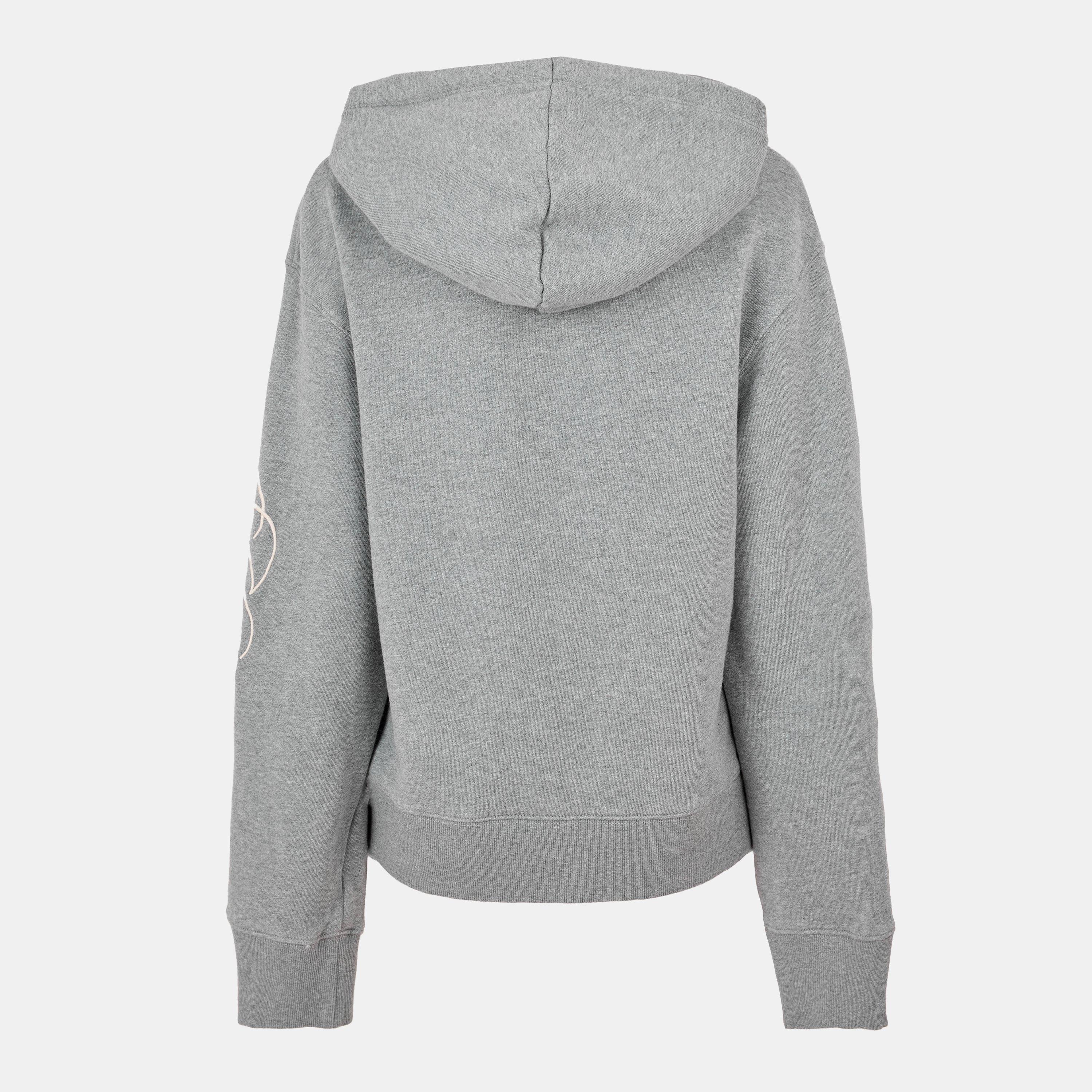 Med Grey Heath - Tommy Hilfiger - Women's Script Hoodie - 2