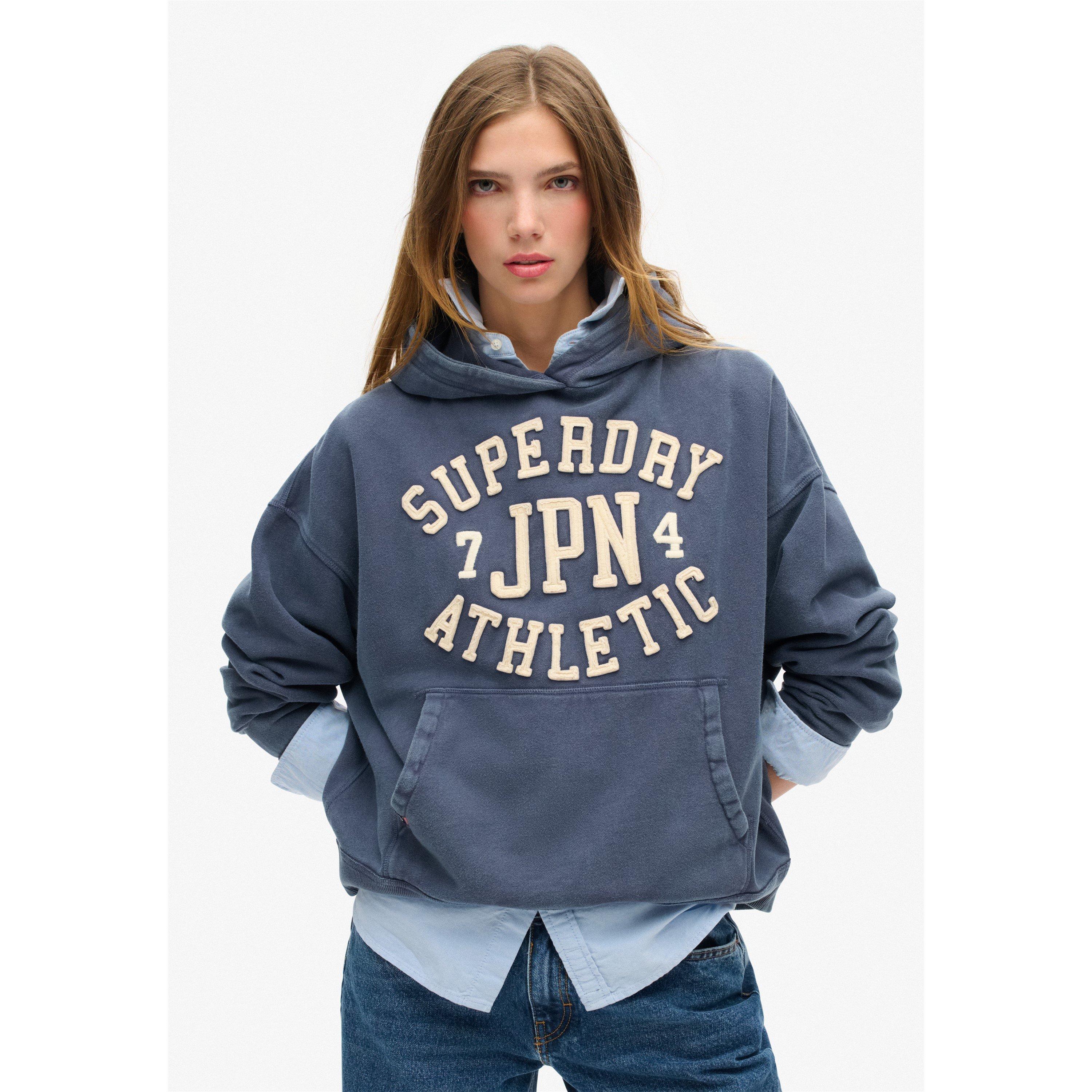Mornarica Mornarstva - Superdry - Women's Athlete Logo Hoodie - 3