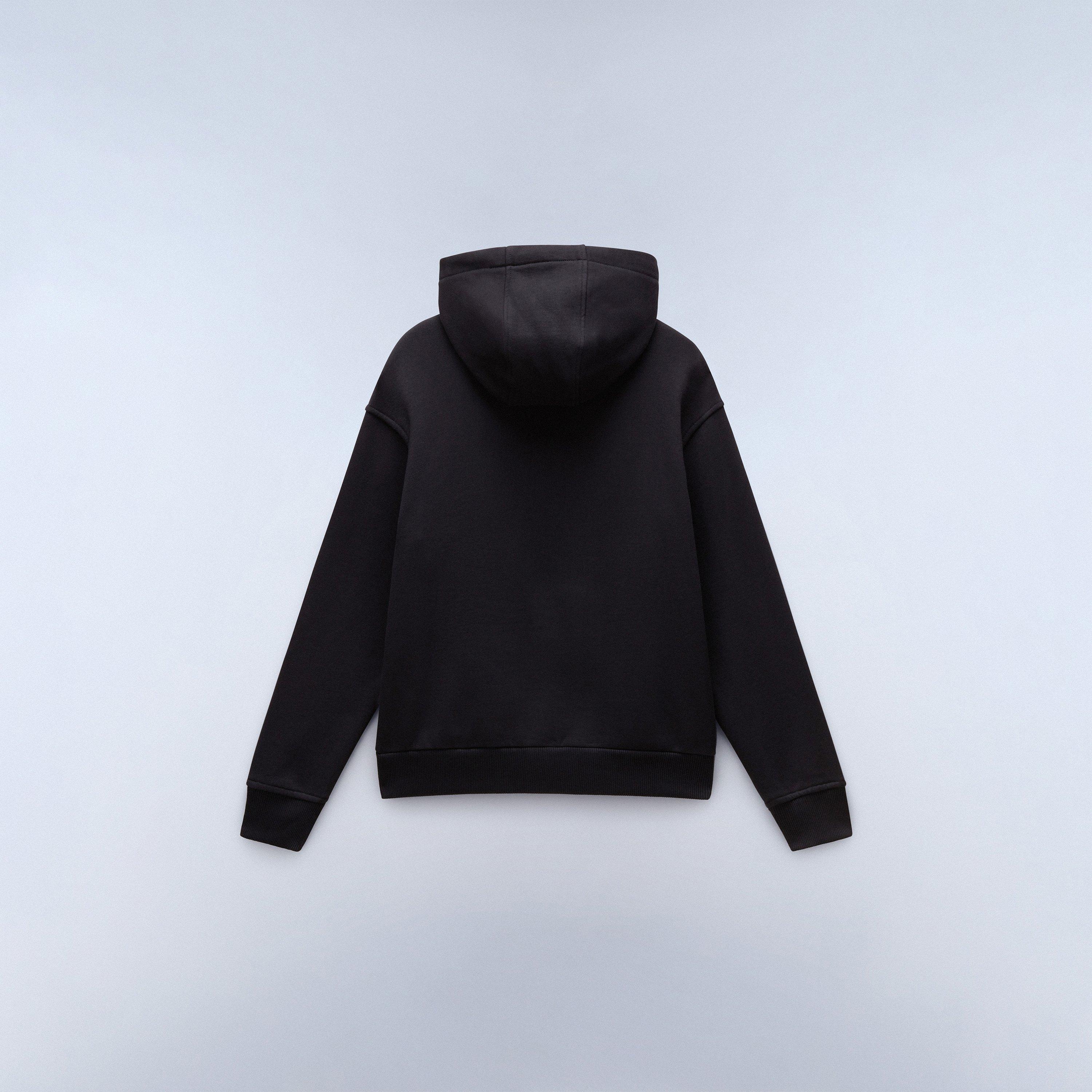 Black - Napapijri - Box Logo Hoodie Womens - 2