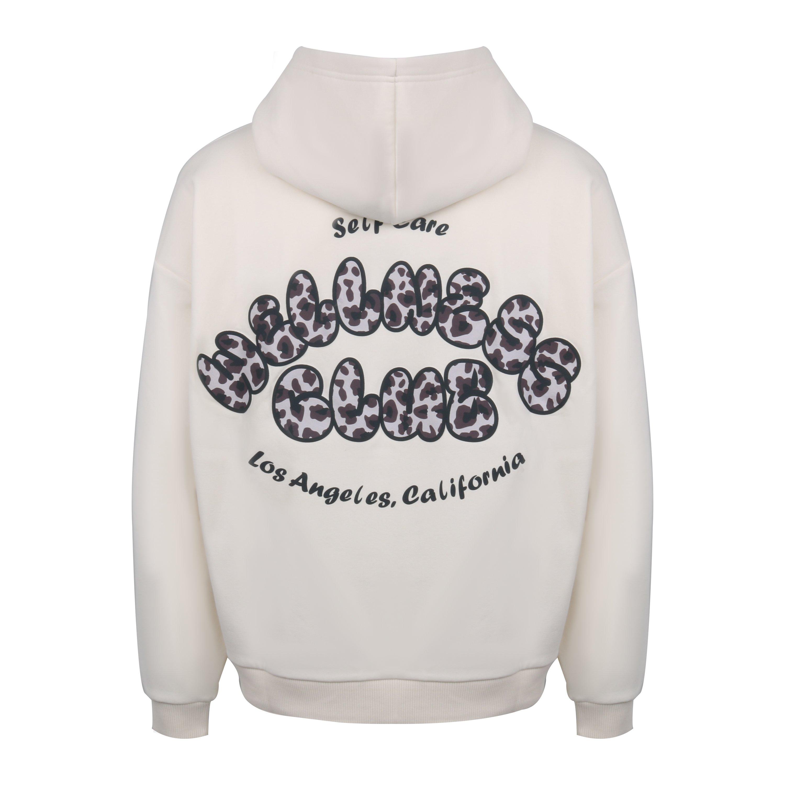 Beige/Leopard - Miso - Bubble Hoodie - 2