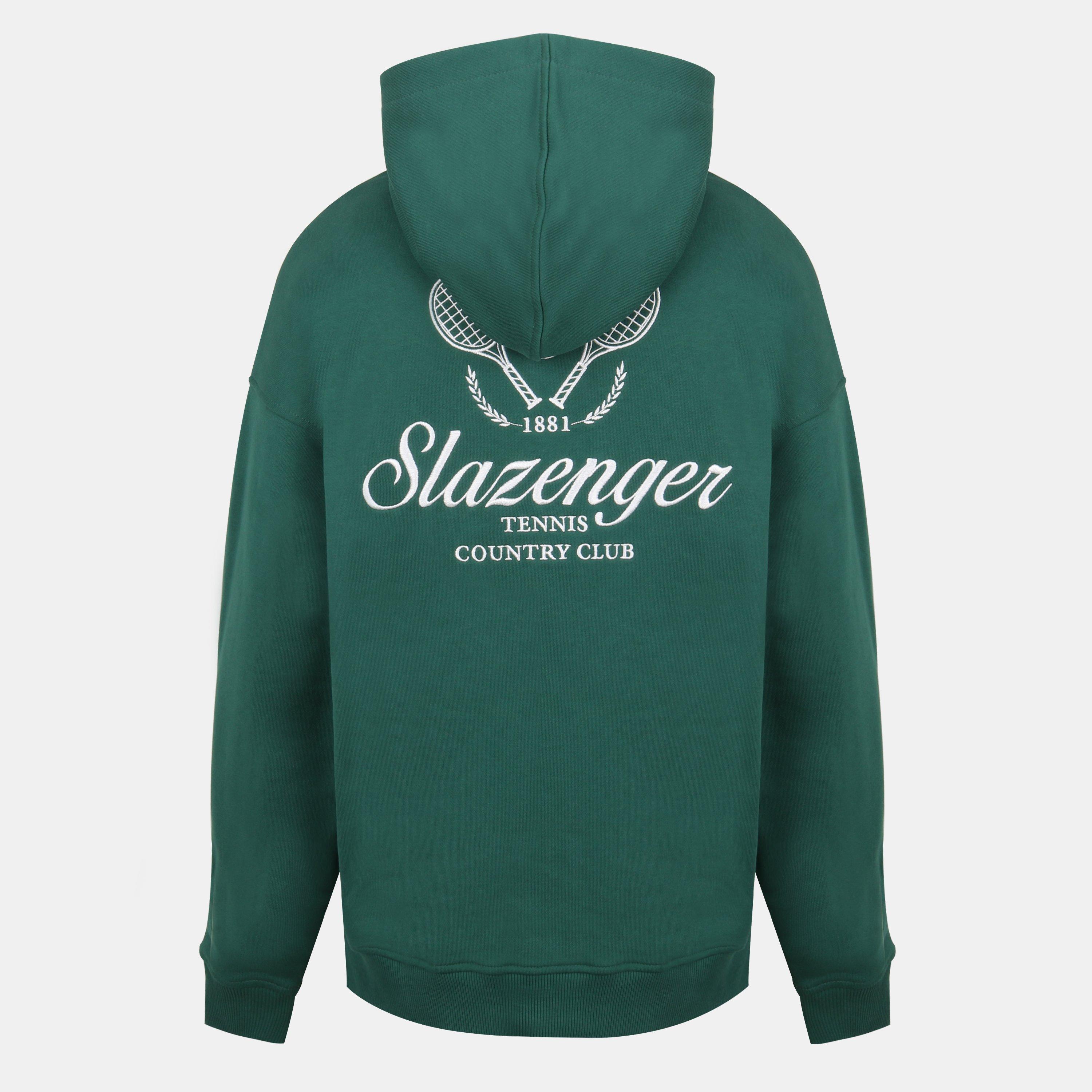 Grøn - Slazenger - Slaz Tennis Hoodie - 2