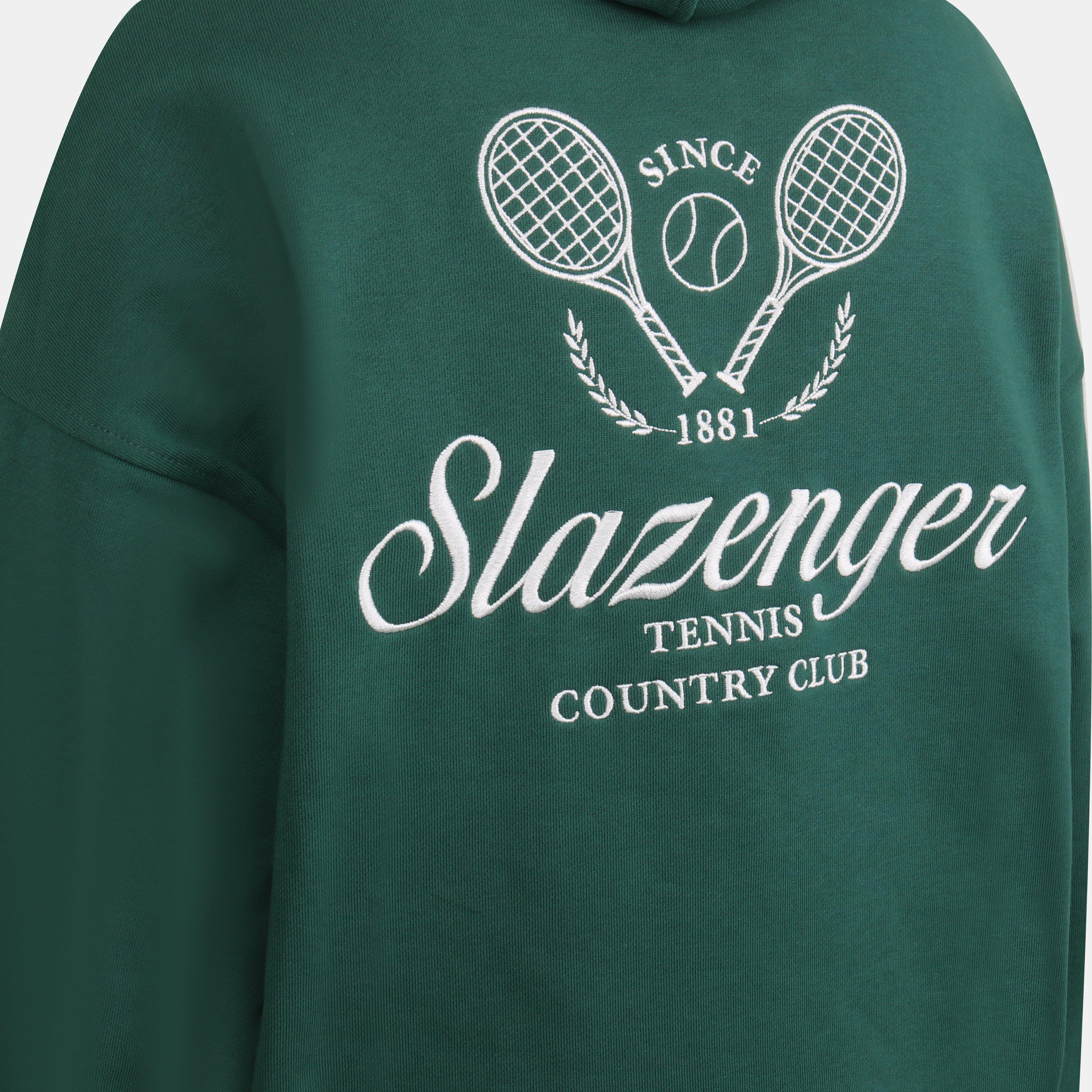 Grøn - Slazenger - Slaz Tennis Hoodie - 4