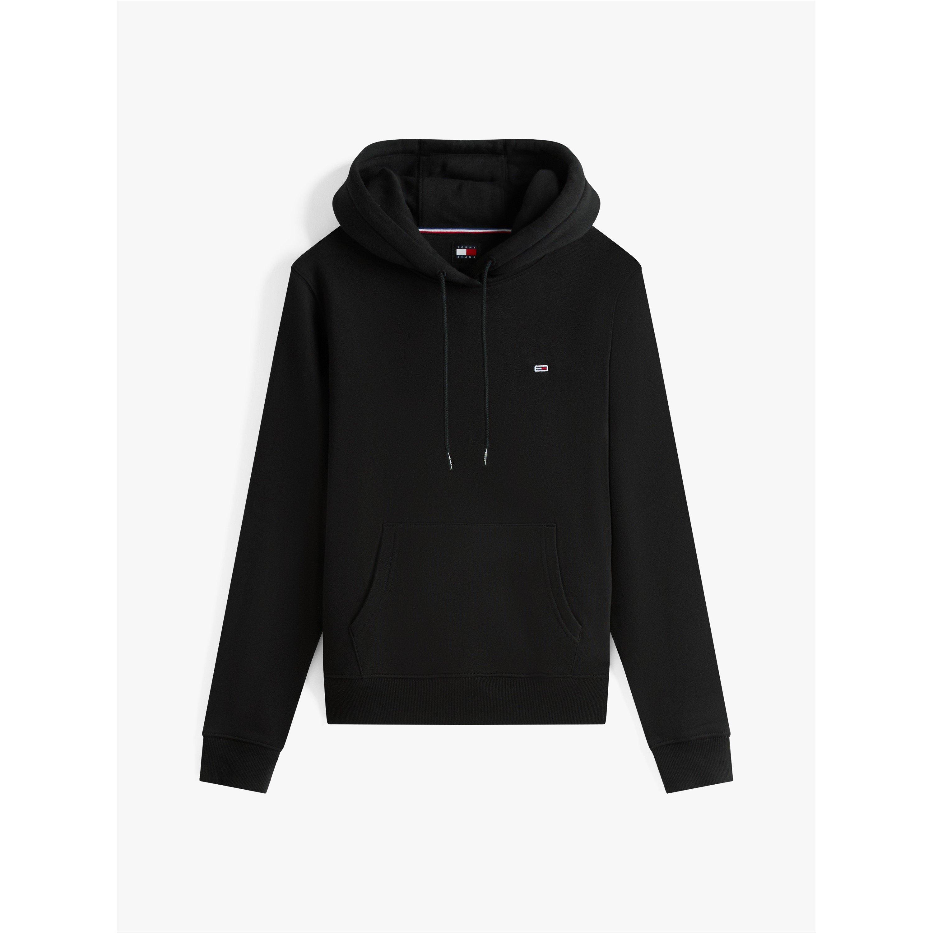 Tommy Jeans Women's Regular Flag Hoodie - Black - 16 (XL)
