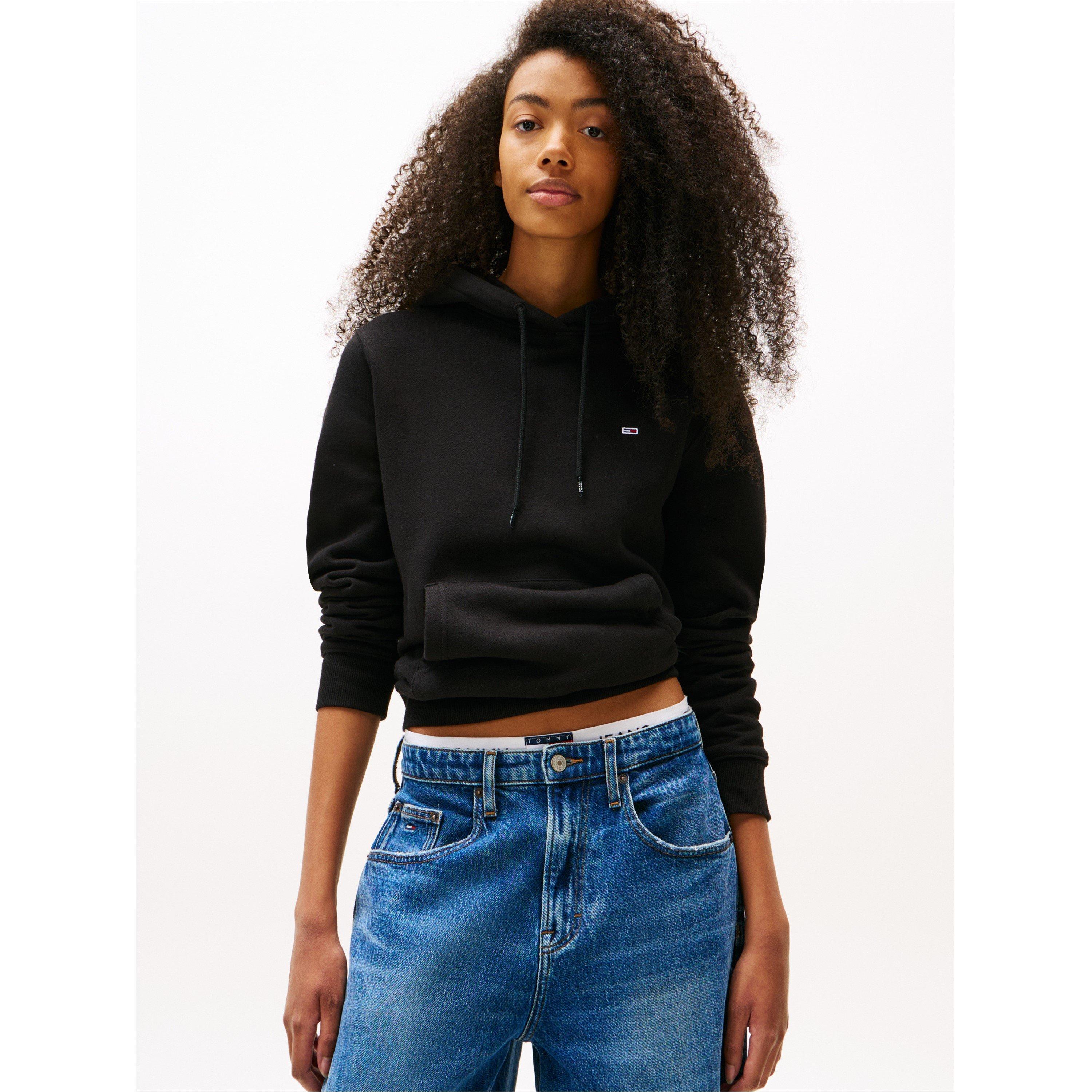 Black - Tommy Jeans - Regular Flag Hoodie - 2