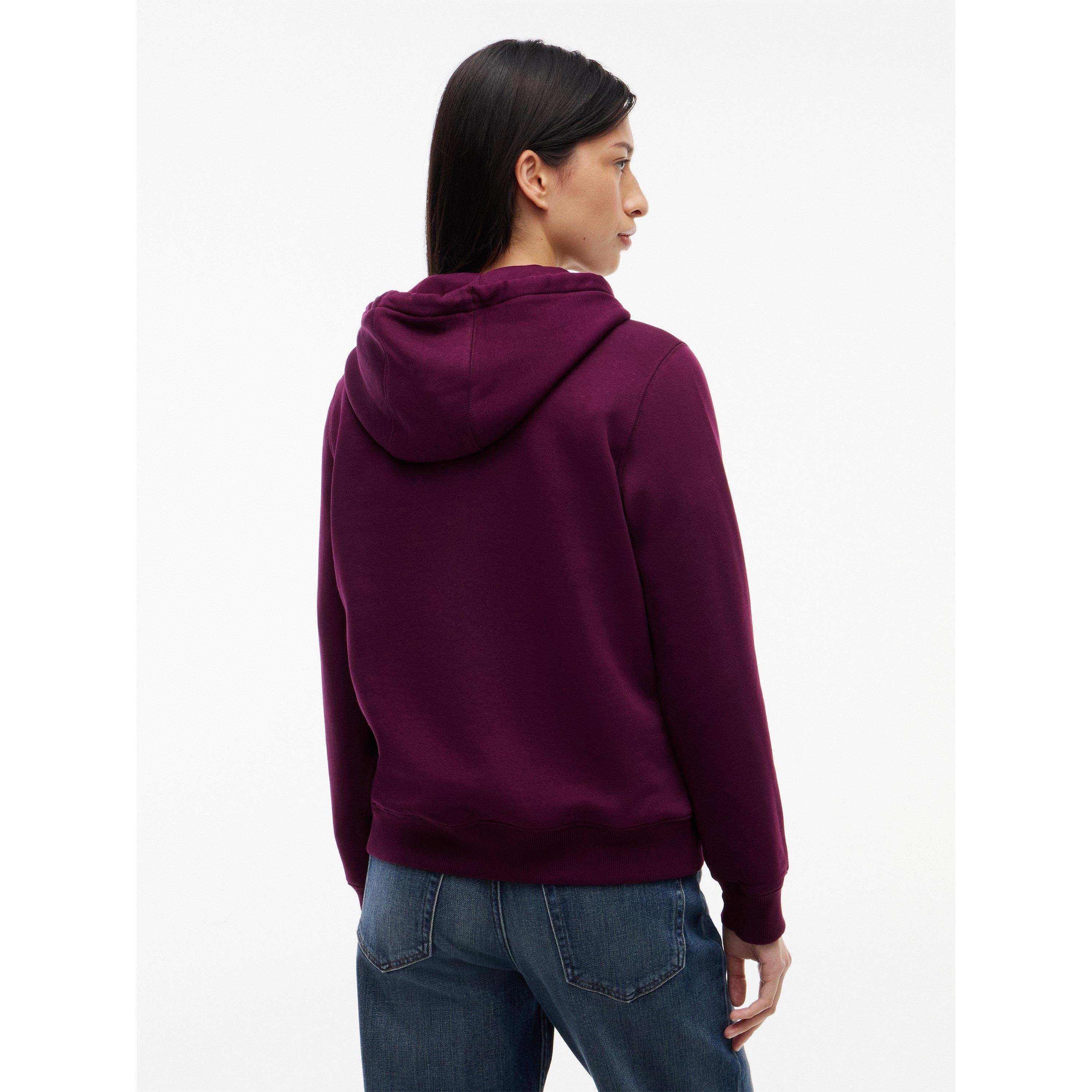 Calypso Berry - Tommy Jeans - Women's Regular Flag Hoodie - 5
