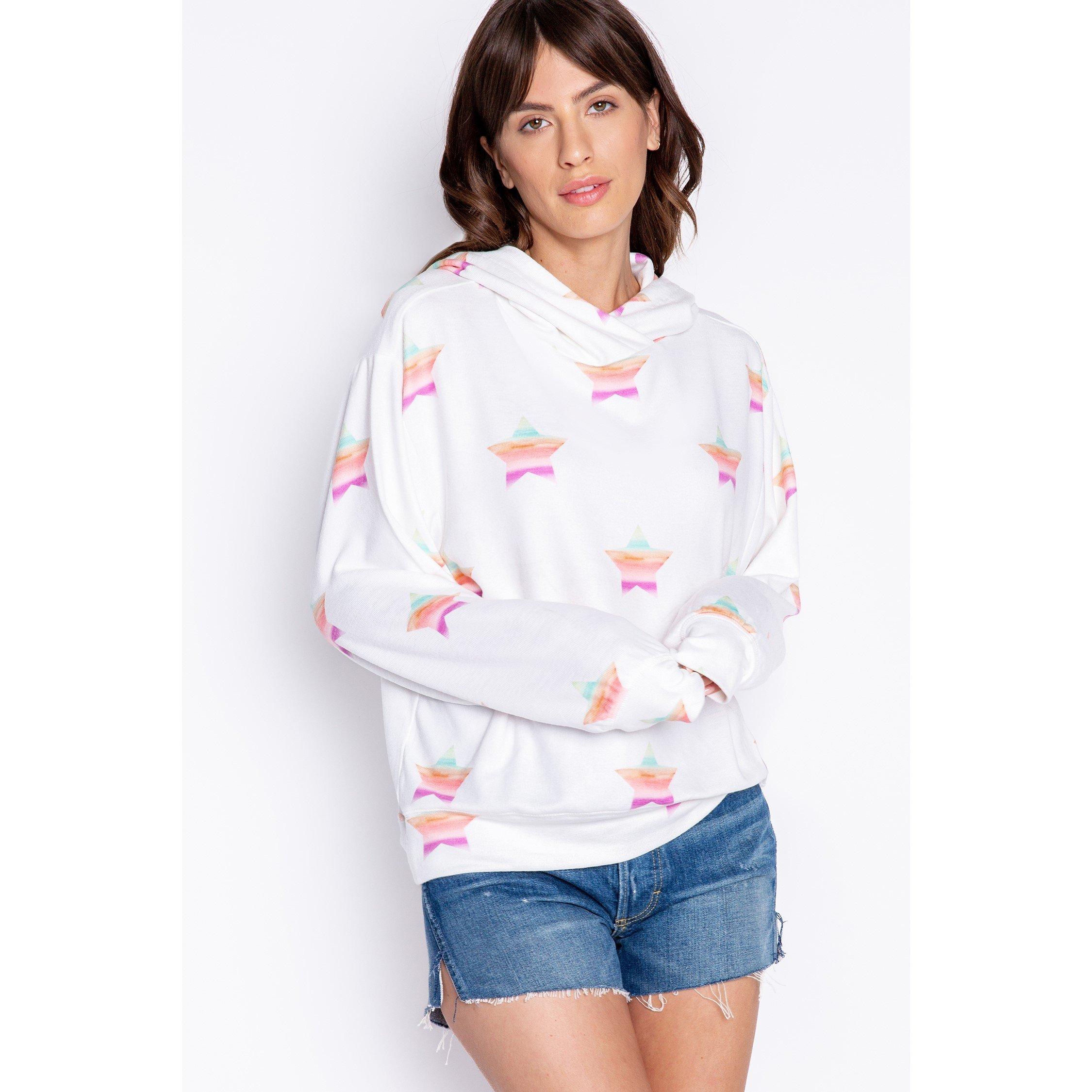 Pj Salvage Women's Stardust Hoody - Off-White - 12 (M)
