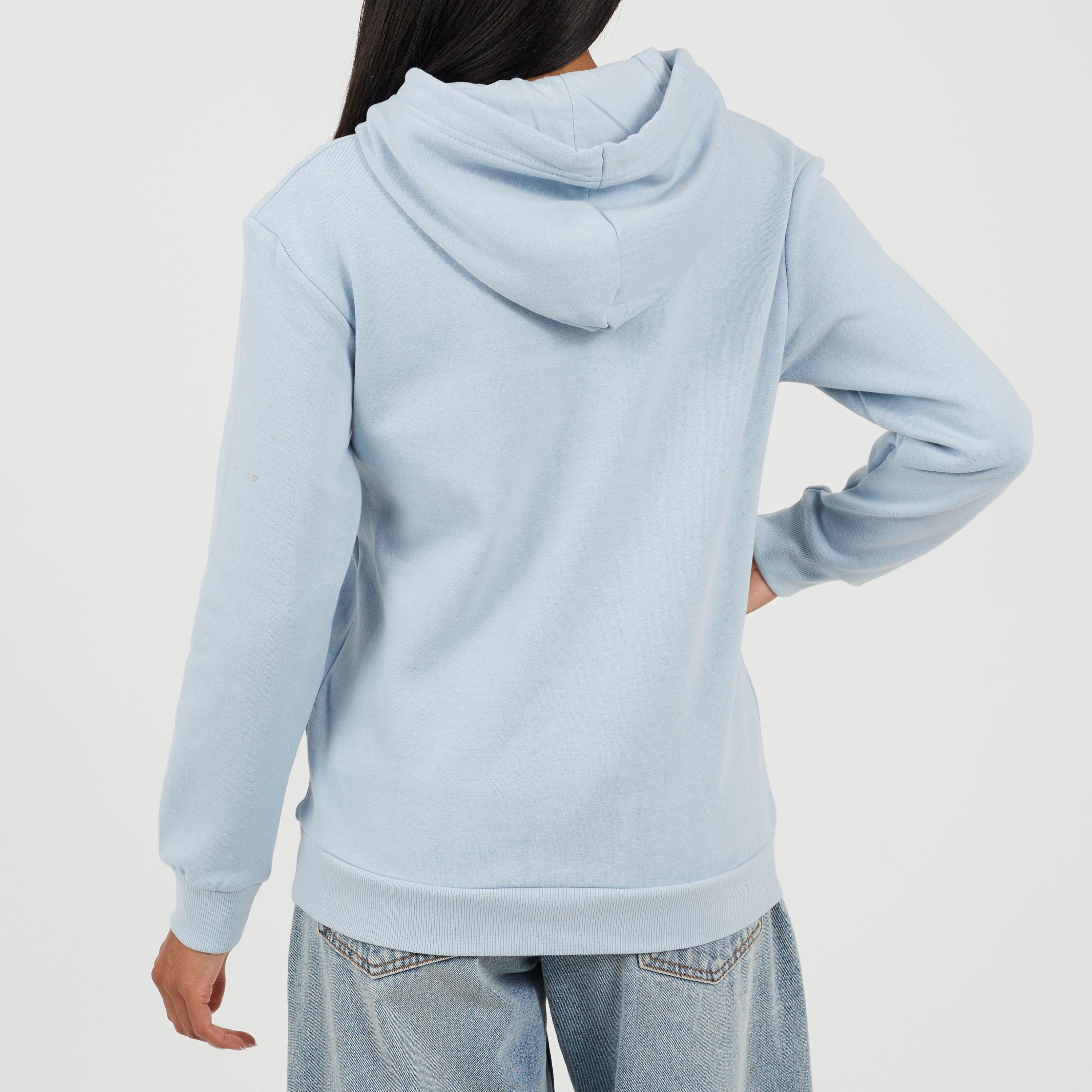 Pale Blue - Brave Soul - Pullover Hooded Sweatshirt with Kangaroo Pocket - 2