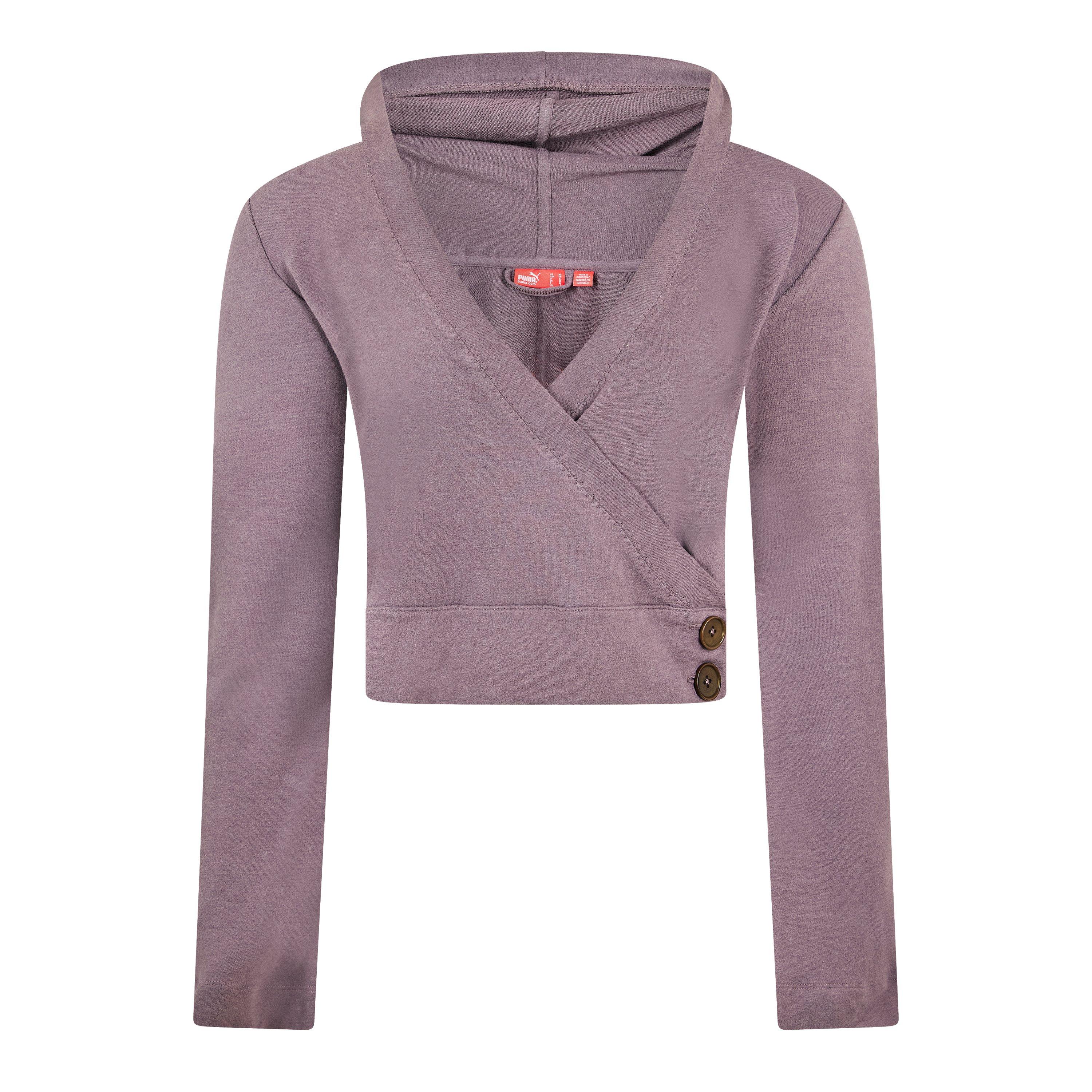 Purple - Puma - Shala Hooded Cover Womens - 1