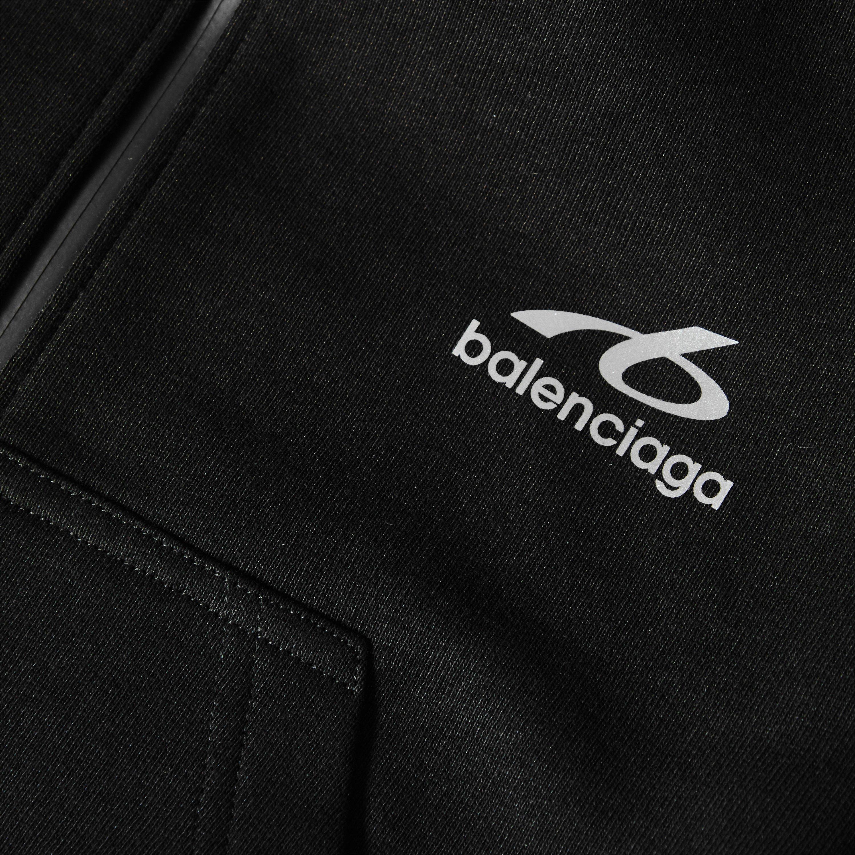 Black - Balenciaga - Bal Cocoon Hoodie Ld64 - 3