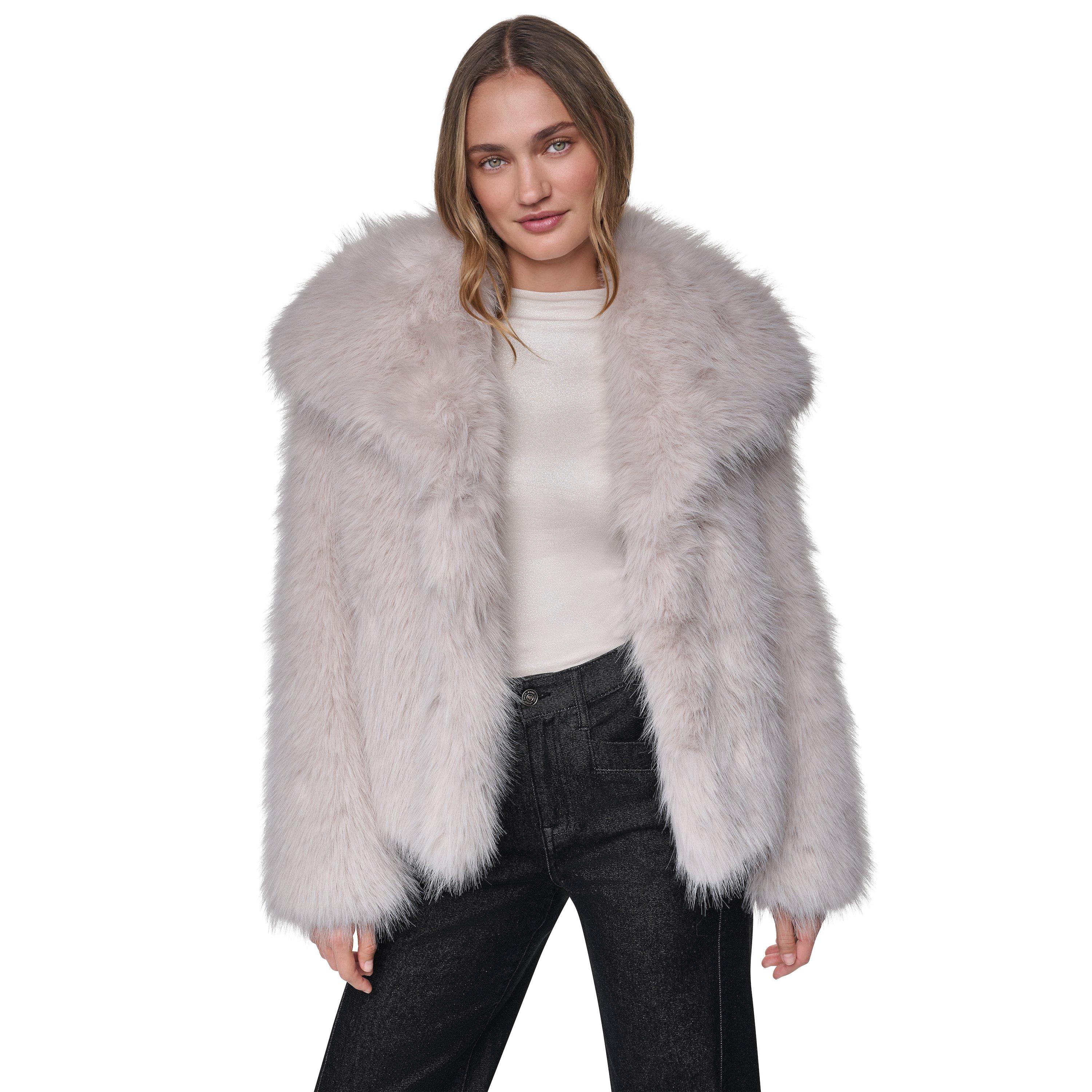 Eggnog - DKNY - DKNY Faux Fur Jacket - 1