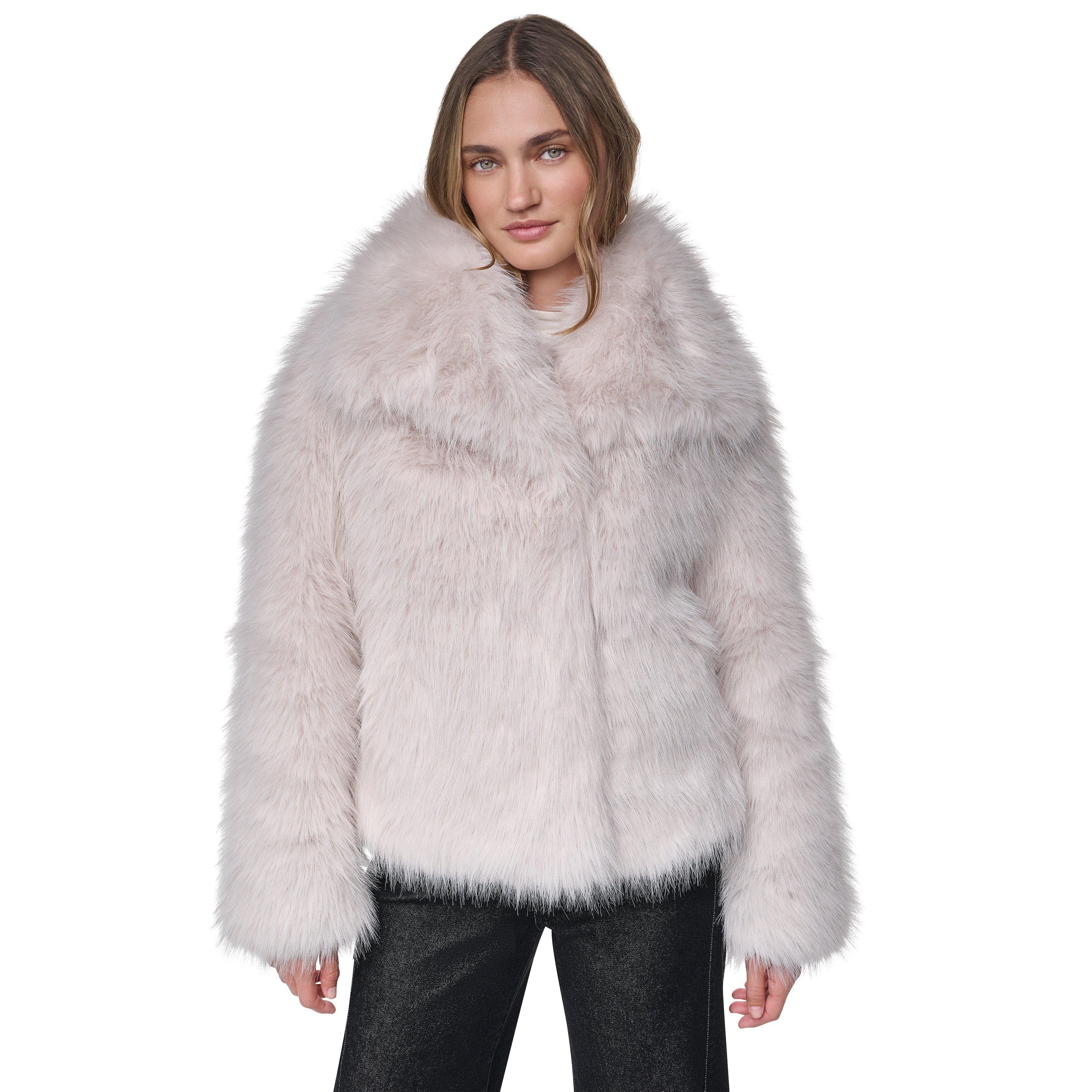 Eggnog - DKNY - DKNY Faux Fur Jacket - 2