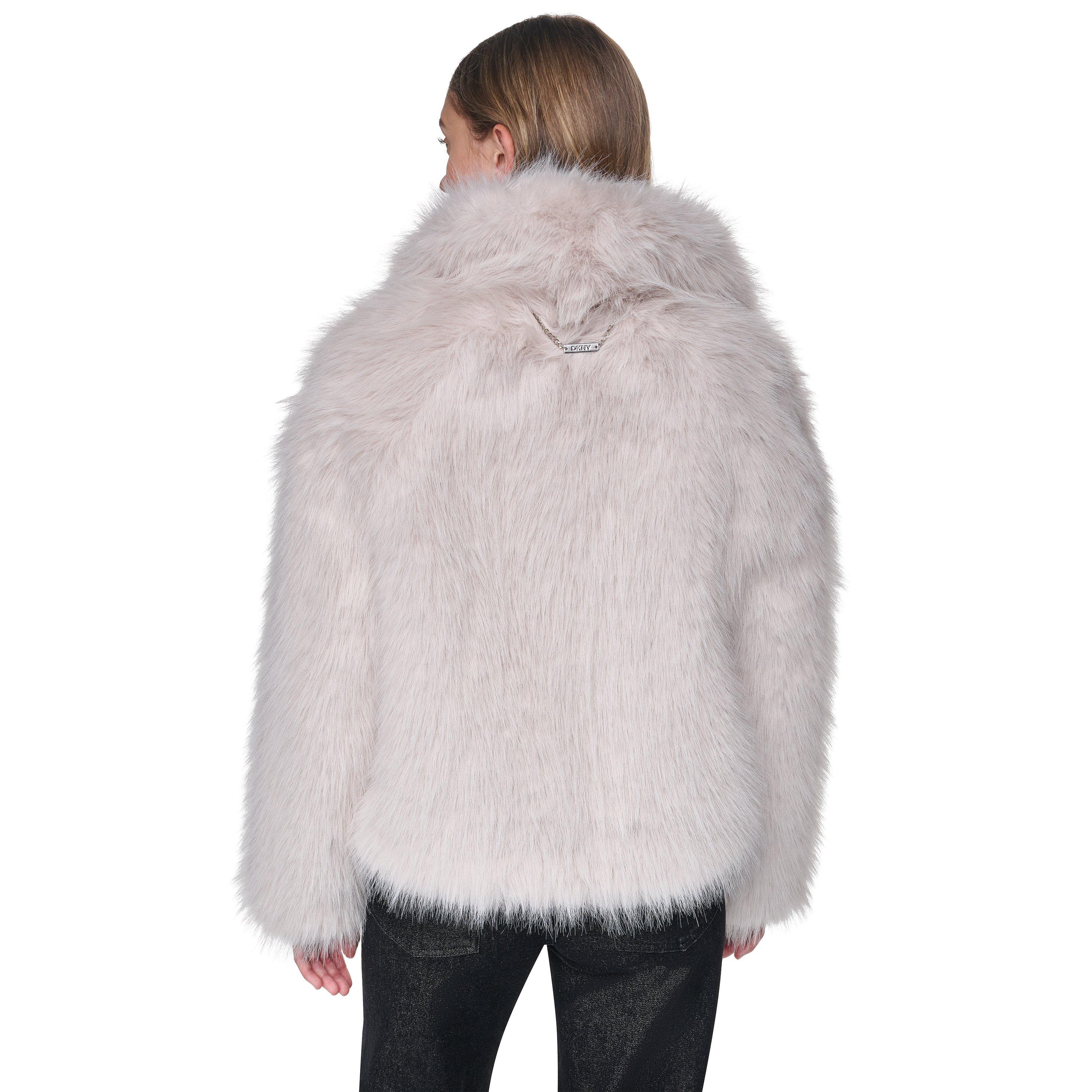 Eggnog - DKNY - DKNY Faux Fur Jacket - 3
