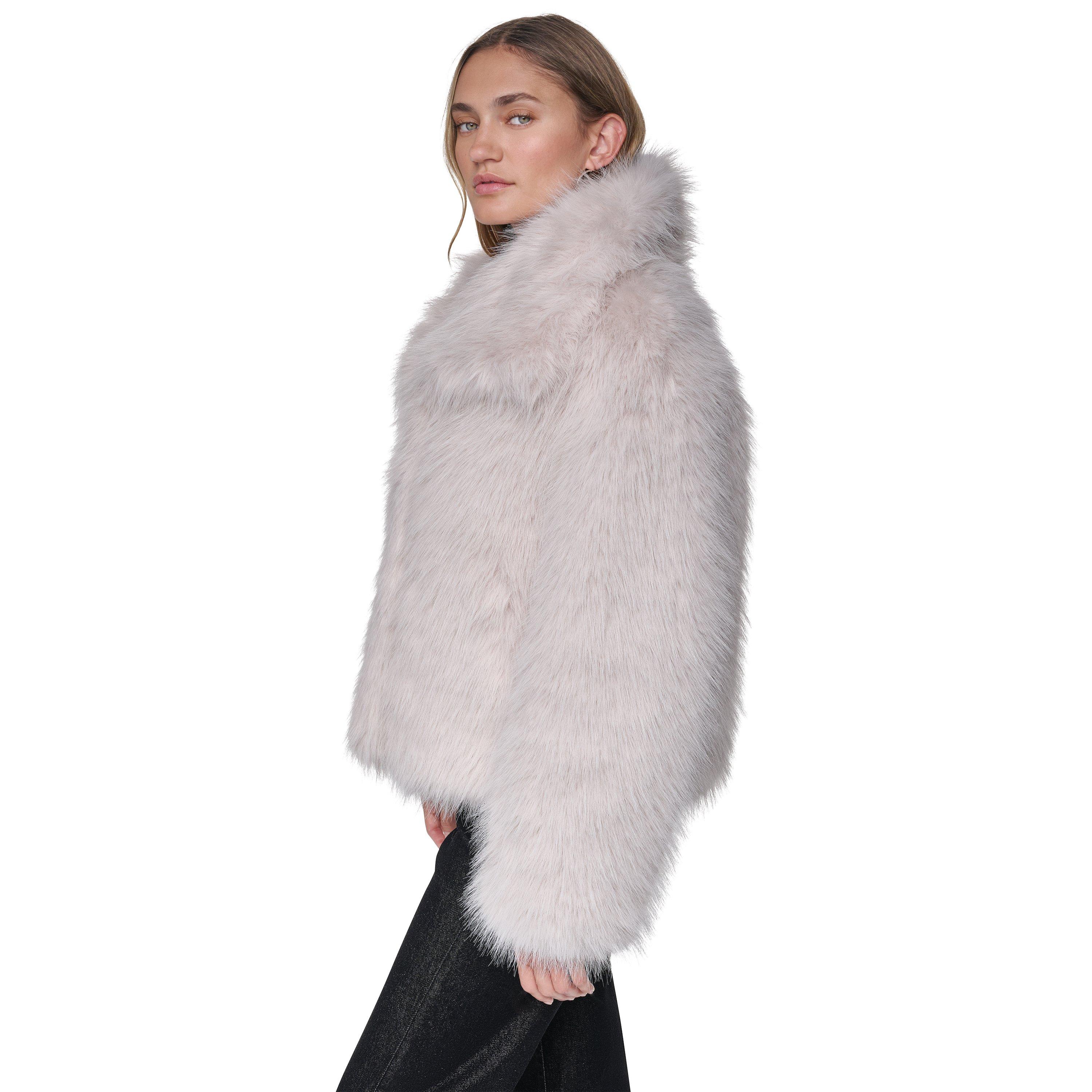 Eggnog - DKNY - DKNY Faux Fur Jacket - 4