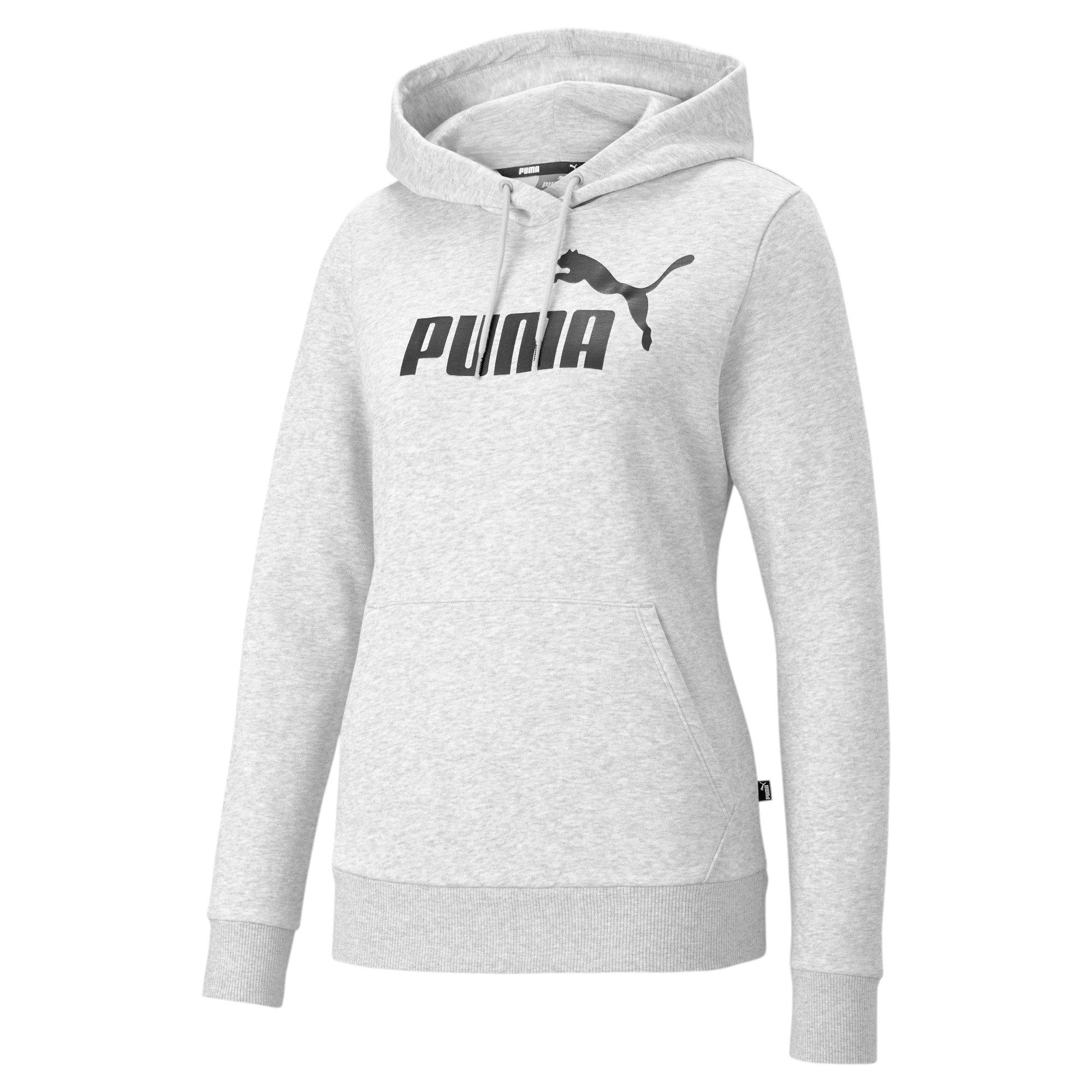 Puma Women's No1 Logo Hoody - Grey - 12 (M)