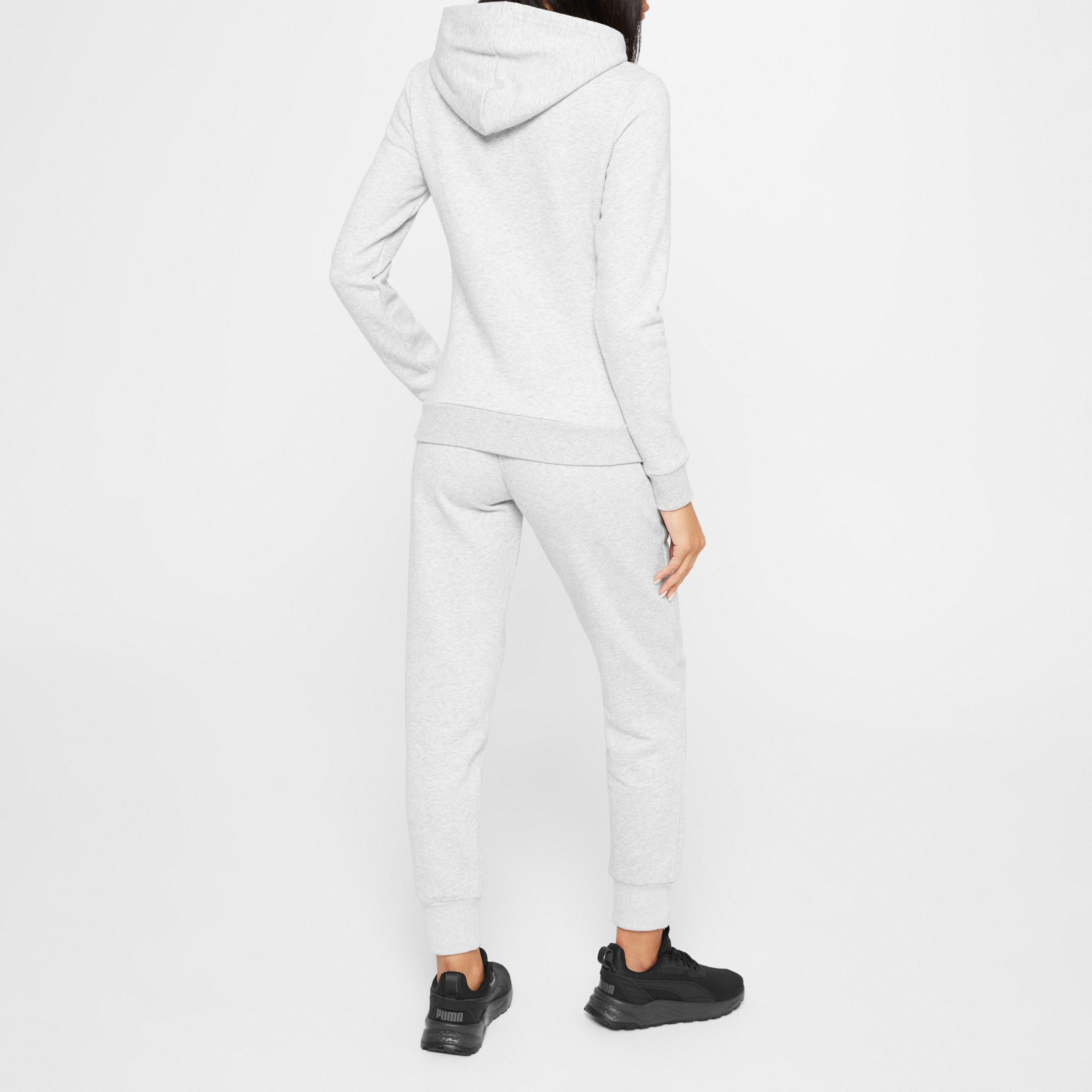 Grey - Puma - Logo Ladies Hoody - 3
