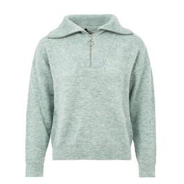 Golddigga Knitted Half-Zip Womens