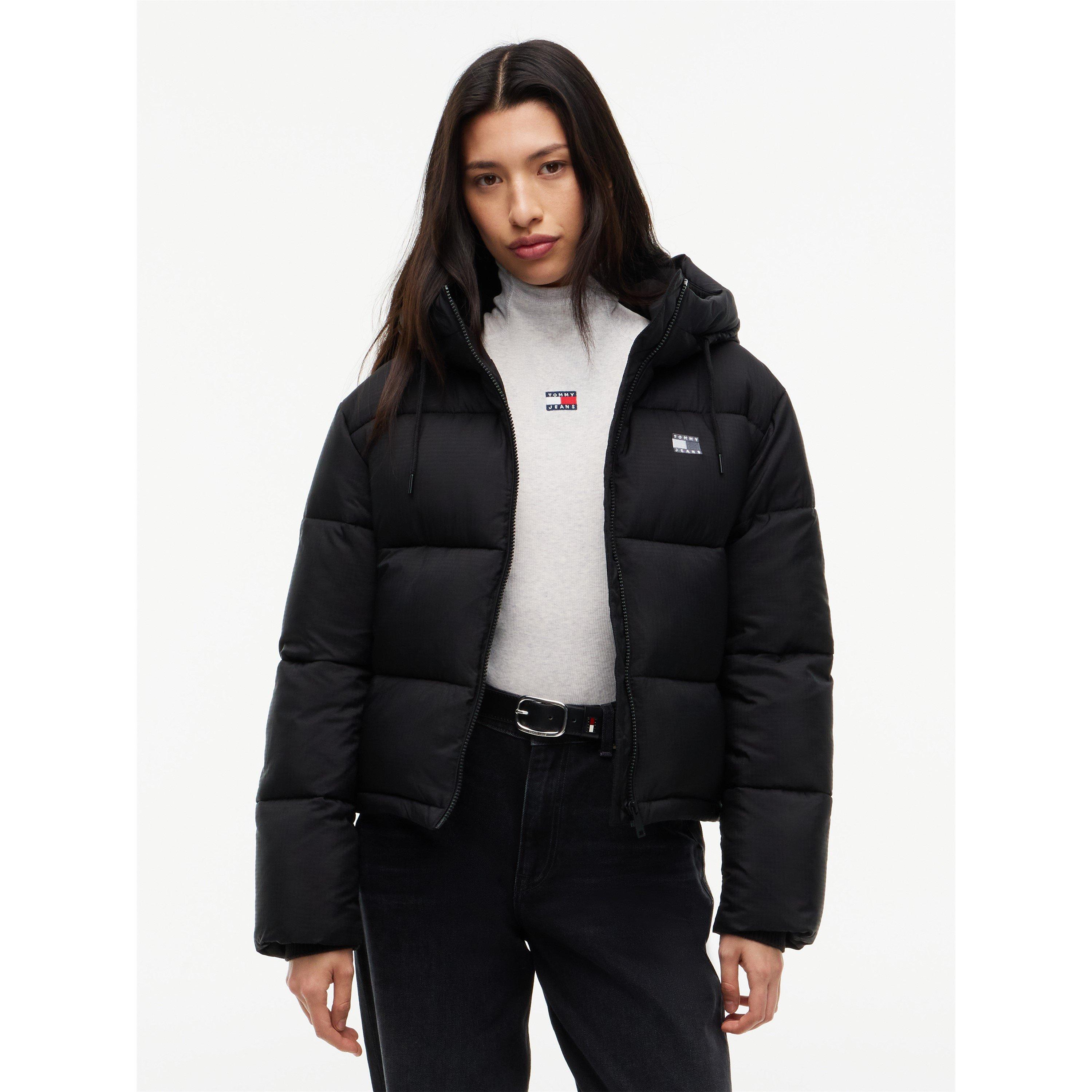 Black - Tommy Jeans - TJ Tjw Hooded Puf Jk Ld64 - 2