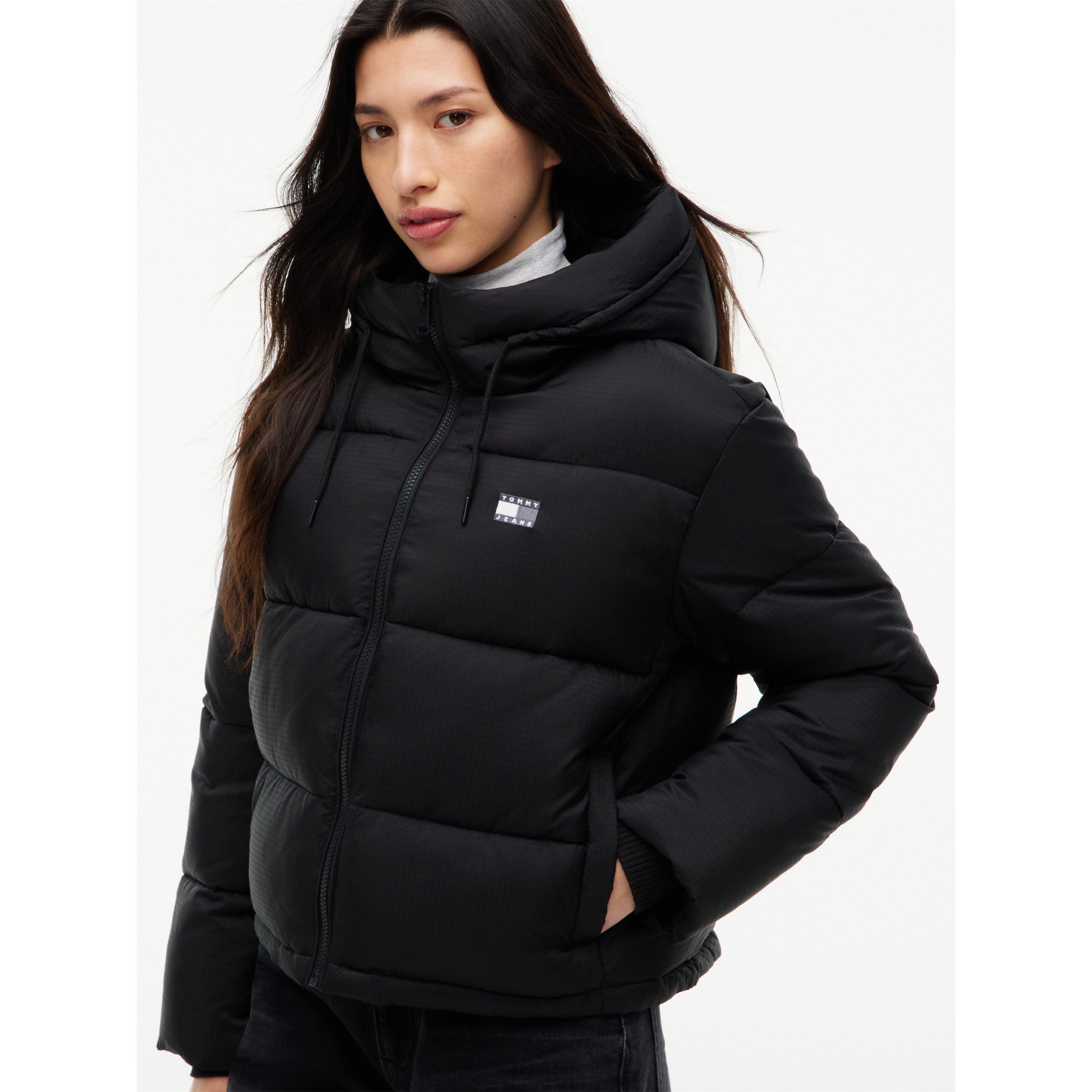 Black - Tommy Jeans - TJ Tjw Hooded Puf Jk Ld64 - 3