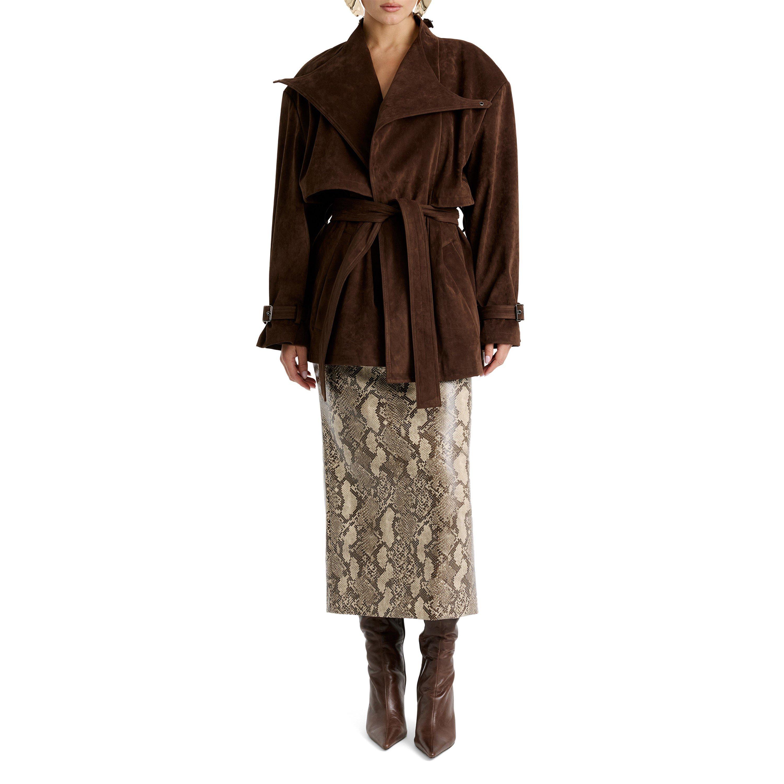 Brown - Bardot - BD Veronica Jkt Ld64 - 4