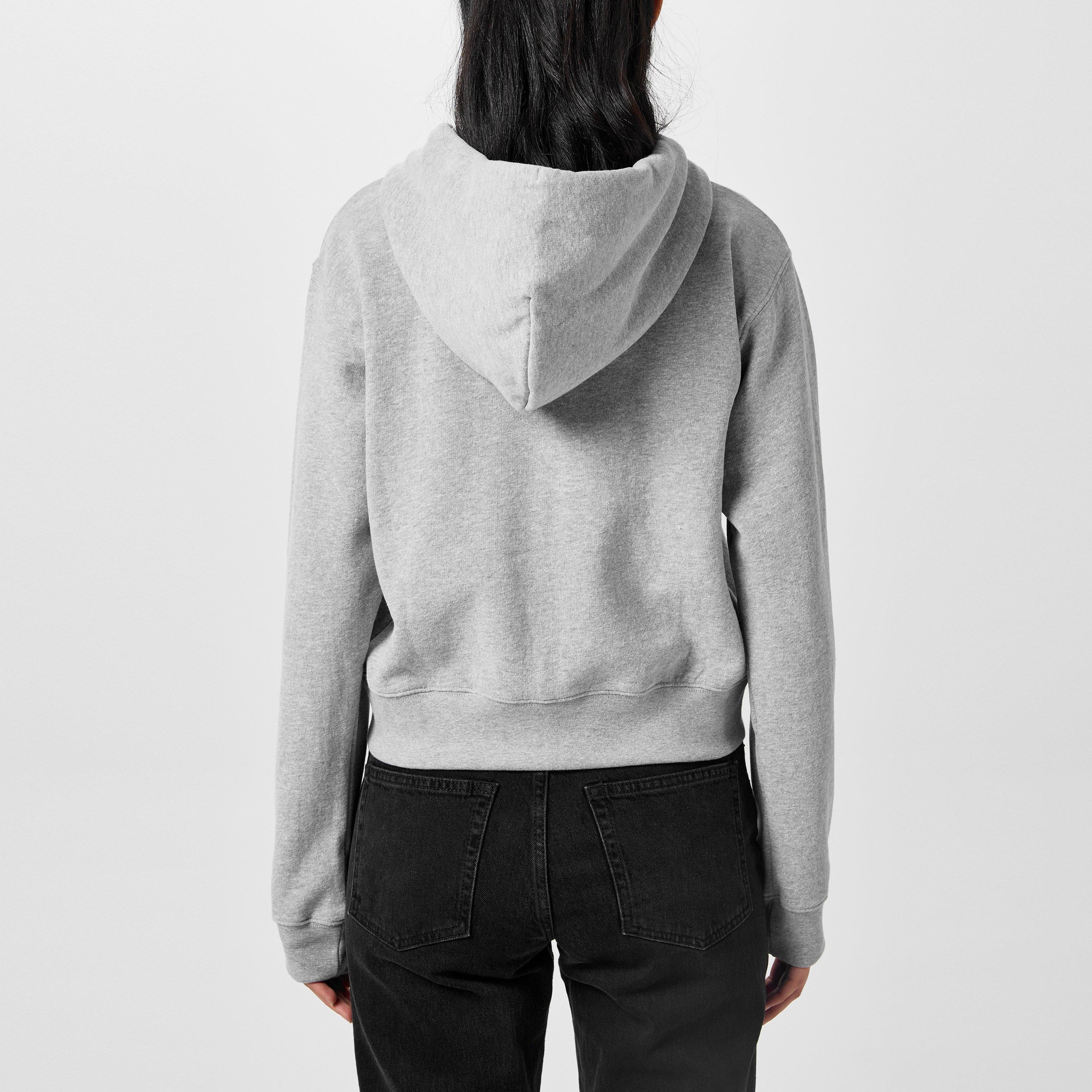 Grey - FCUK - Women's Zip Hoodie - 3