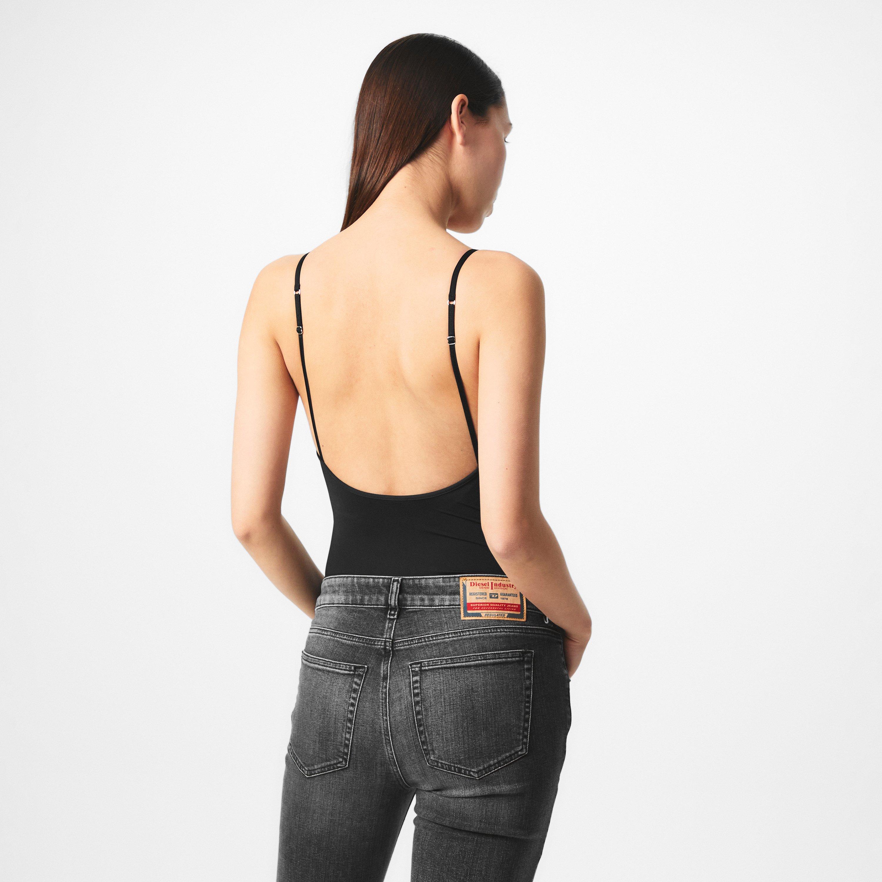 Black - Diesel - Women's Cropped Crop Top - 4