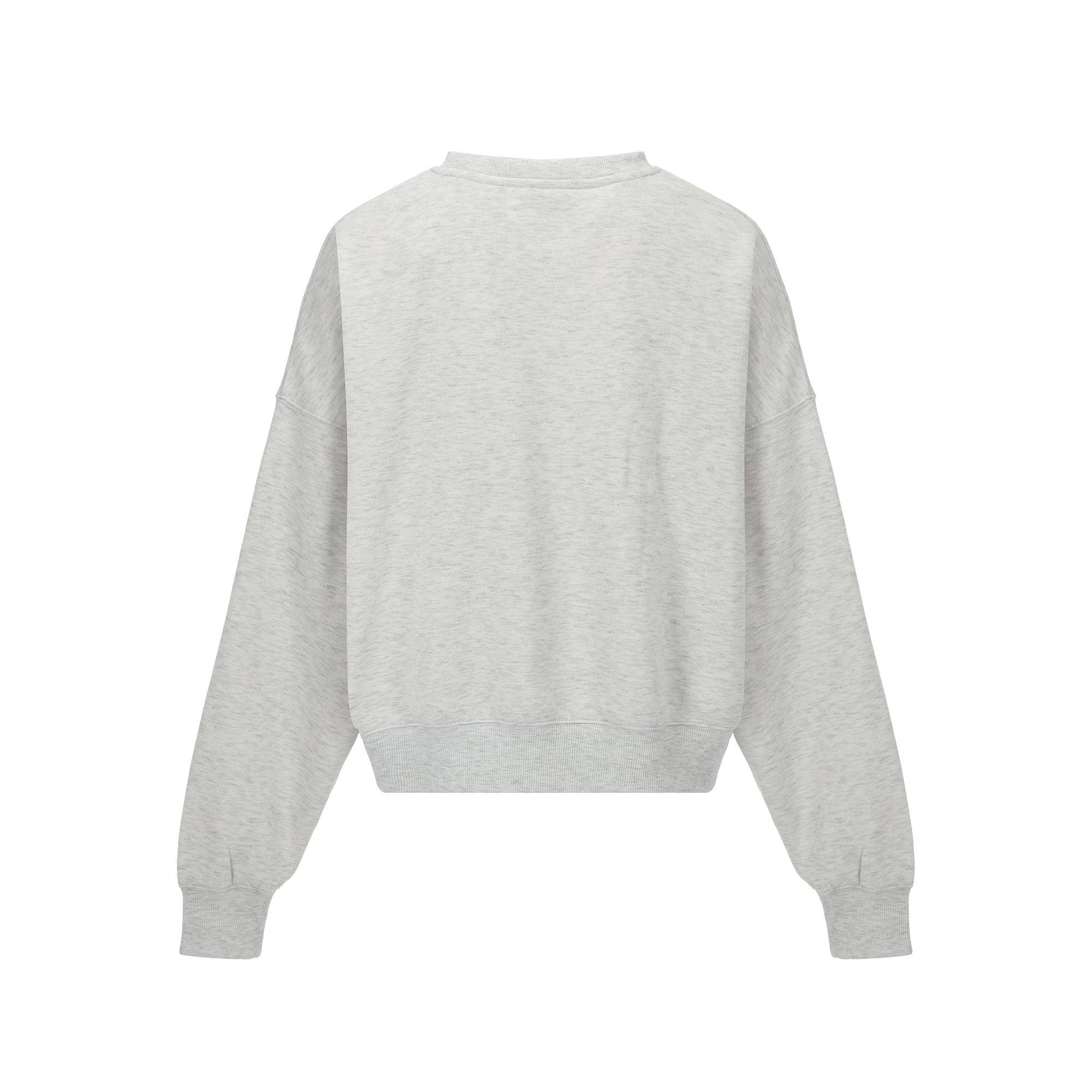 Grey Marl - Slazenger - Crew Jumper Ladies - 3