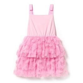 Self Portrait Sequin-Embellished Tulle Dress Juniors