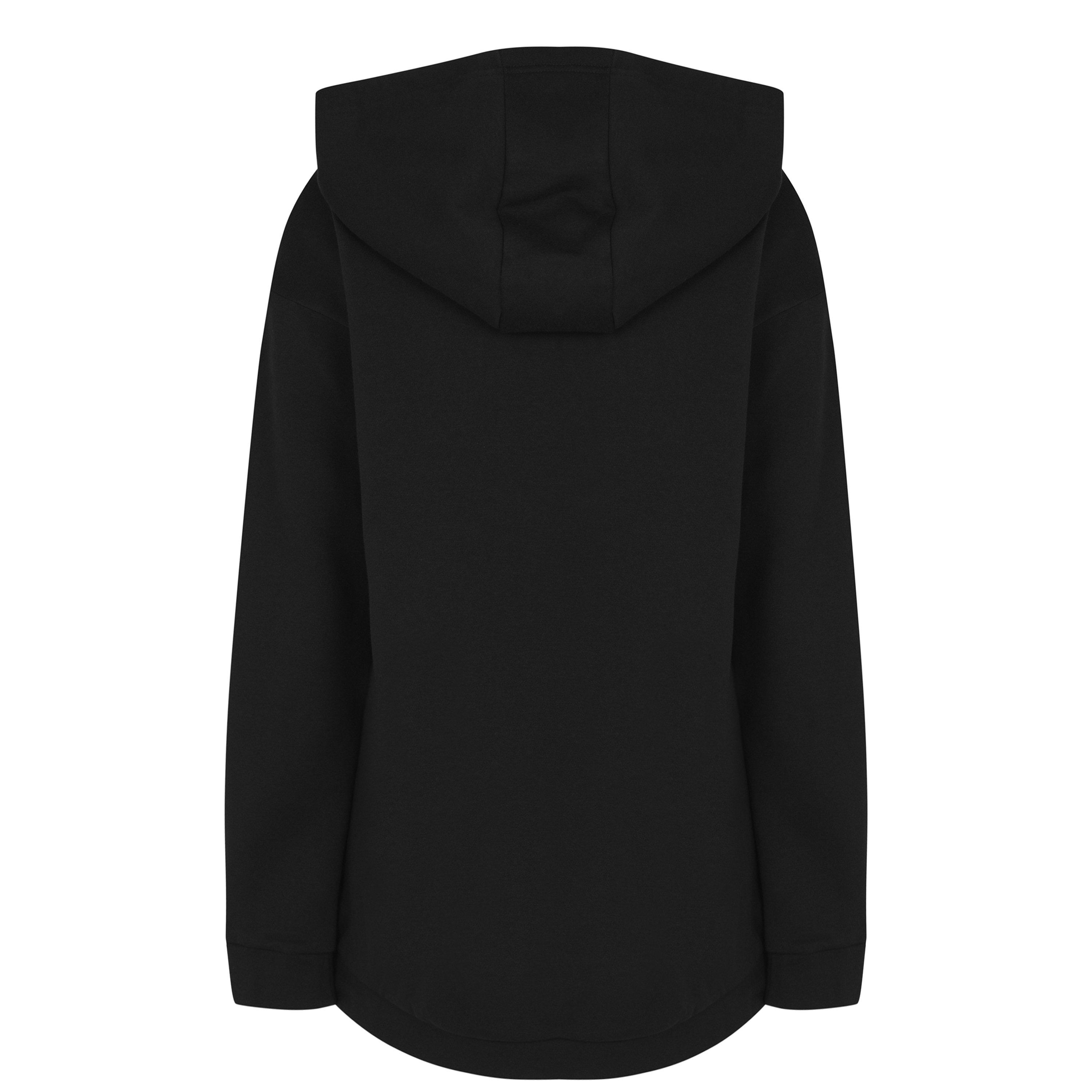 Sort/Hvid - adidas - Badge of Sport Hoodie Ladies - 7