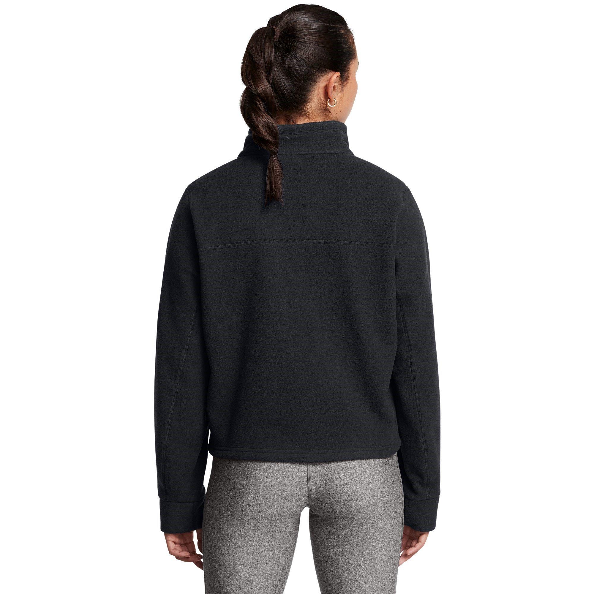 Negro - Under Armour - Women's Expanse Fleece Full-Zip Hoodie - 3