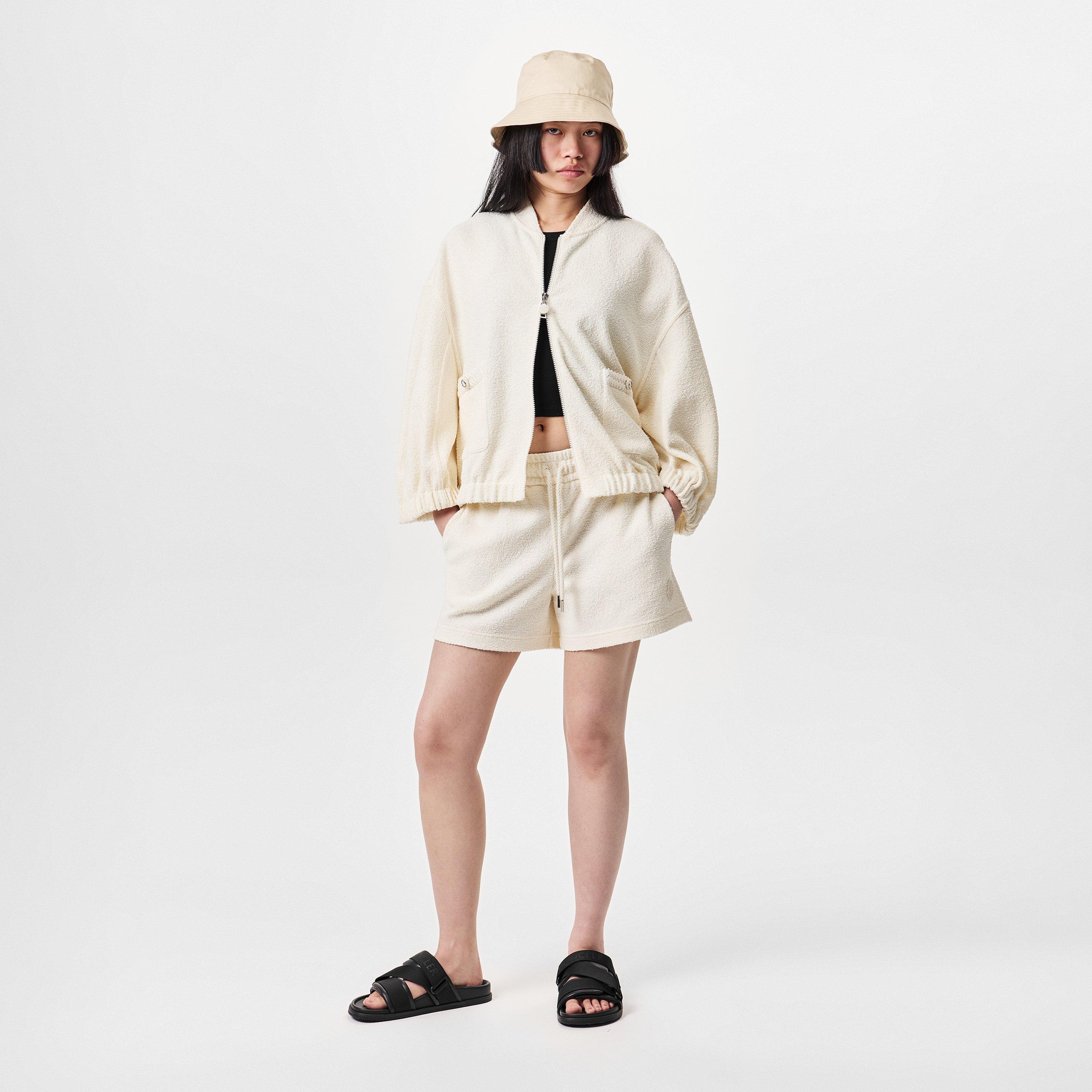 Cream 034 - Moncler - 2-In-1 Boucle Zip-Up Cardigan - 6