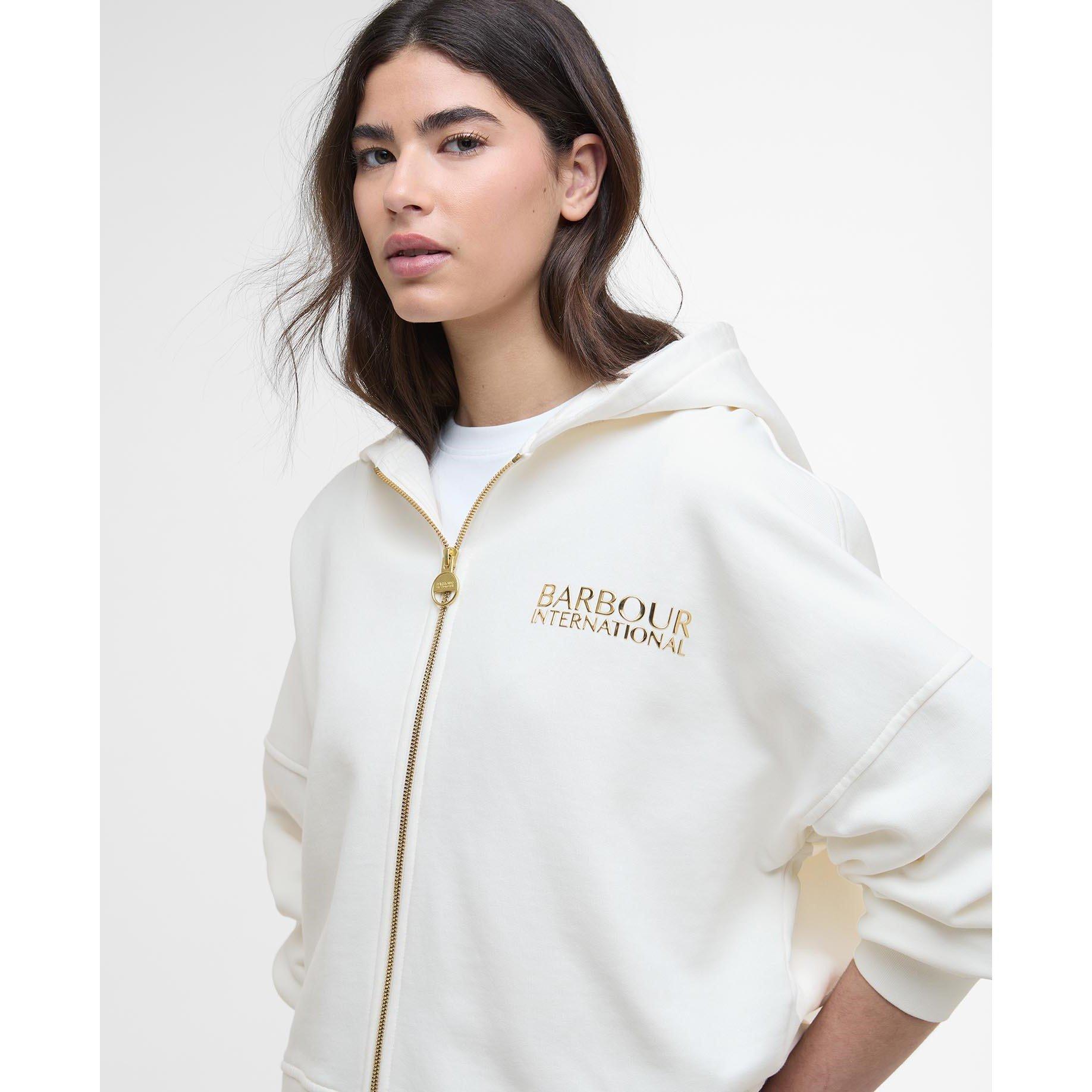 Off White - Barbour International - Lana Zip-Up Hoodie - 4
