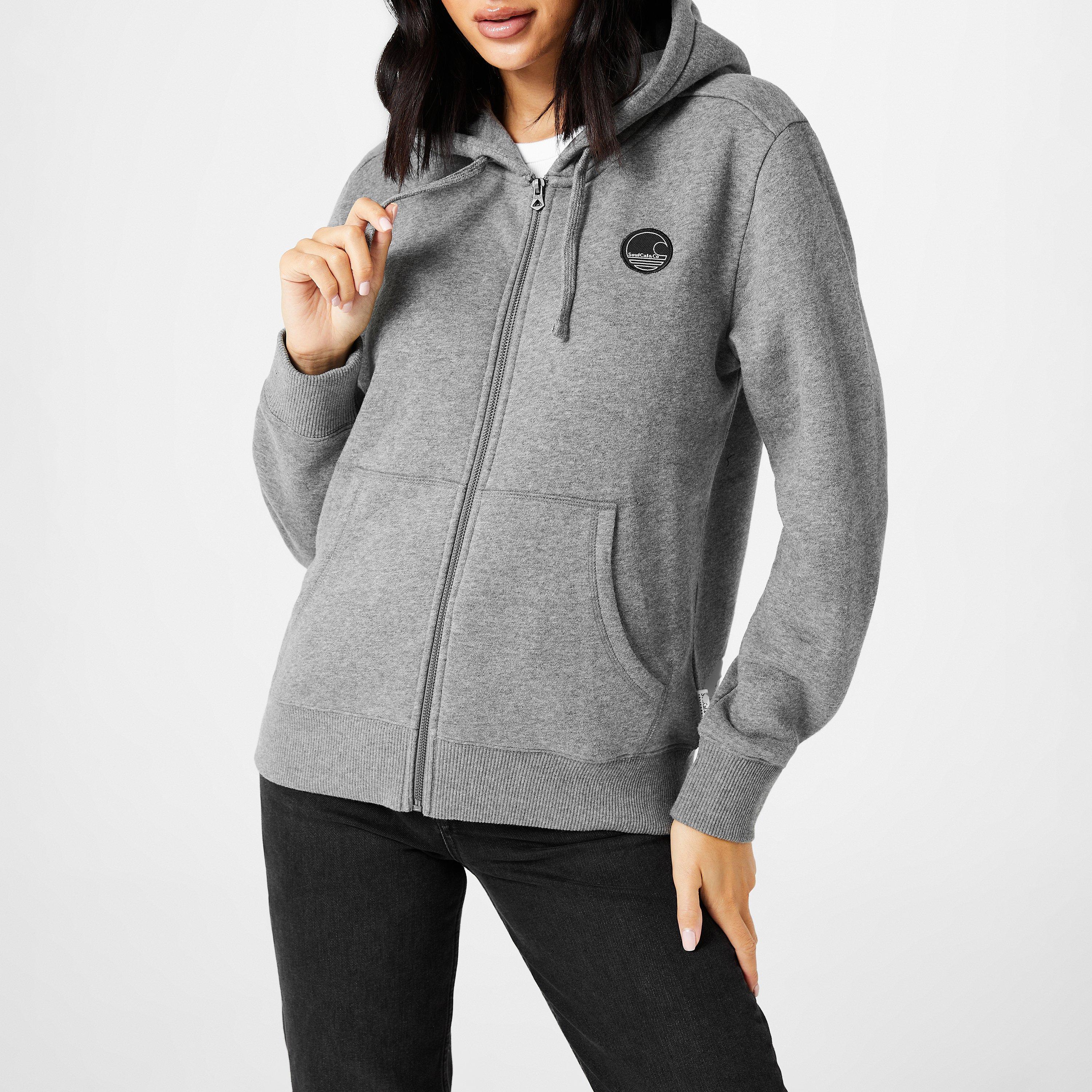 Carbone scuro M - SoulCal - Signature Zip Hoodie Ladies - 4