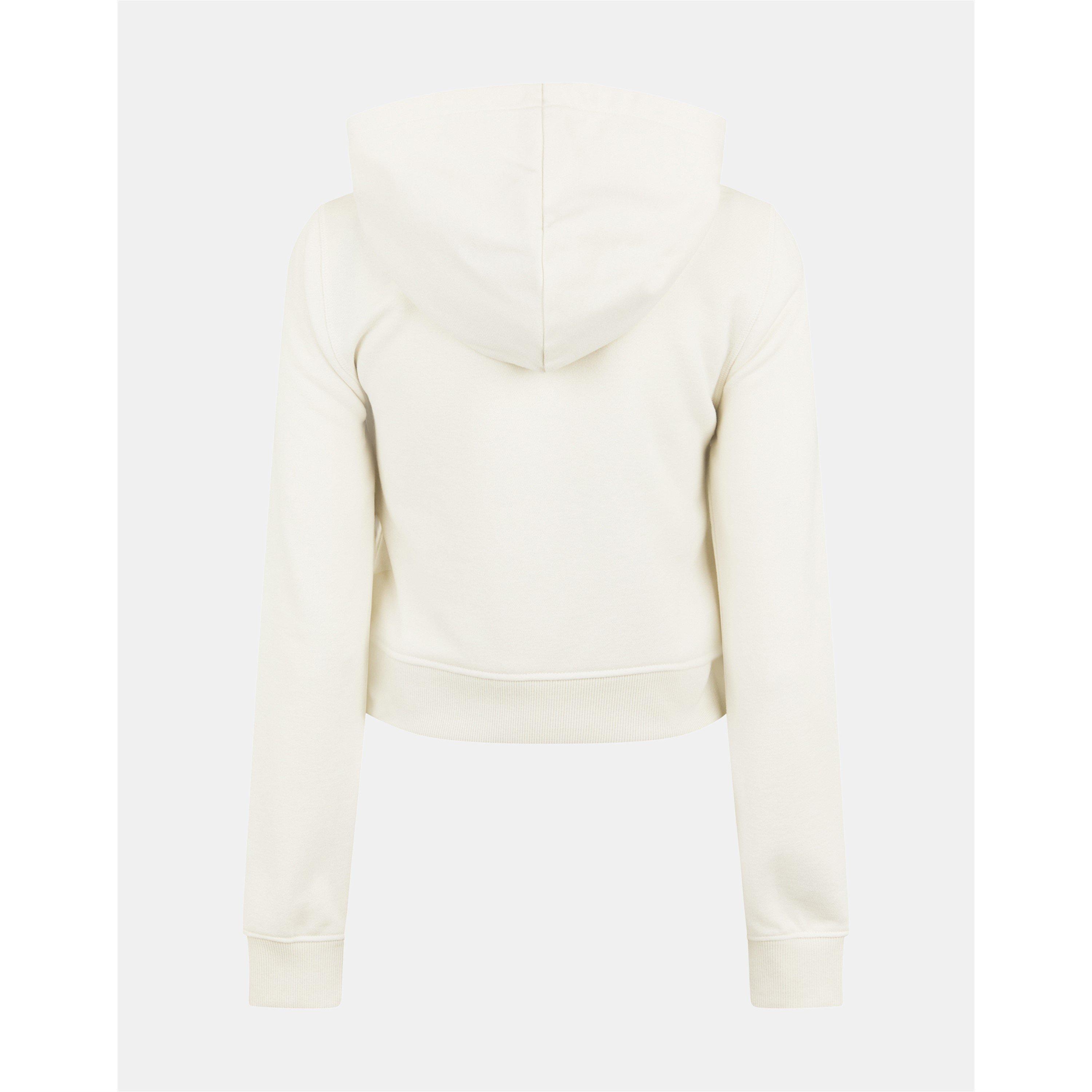 Vintage White - Jack Wills - Slim Zip Hoodie - 2