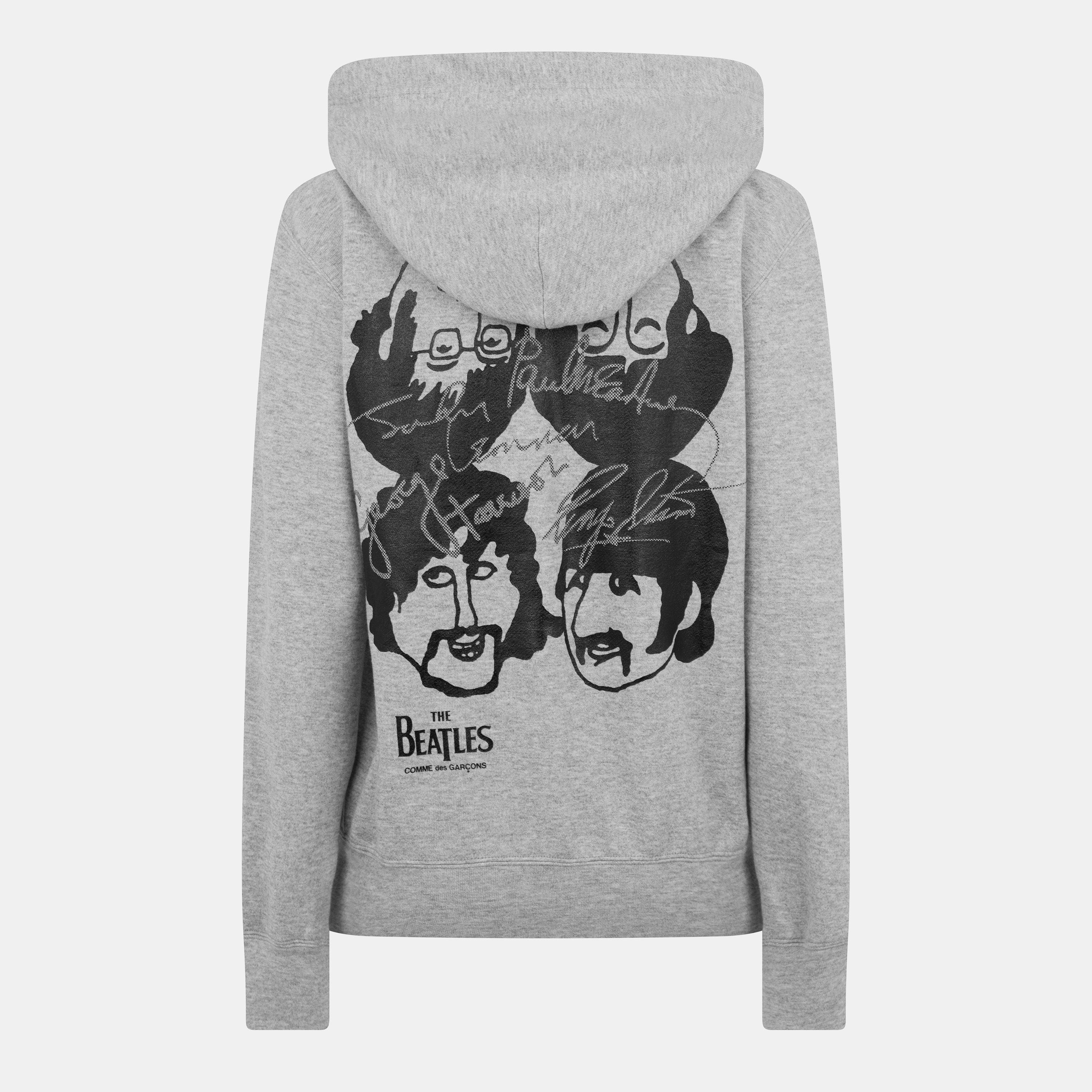 Grey - Comme des Garcons PLAY - Women's Zip Hoodie - 2