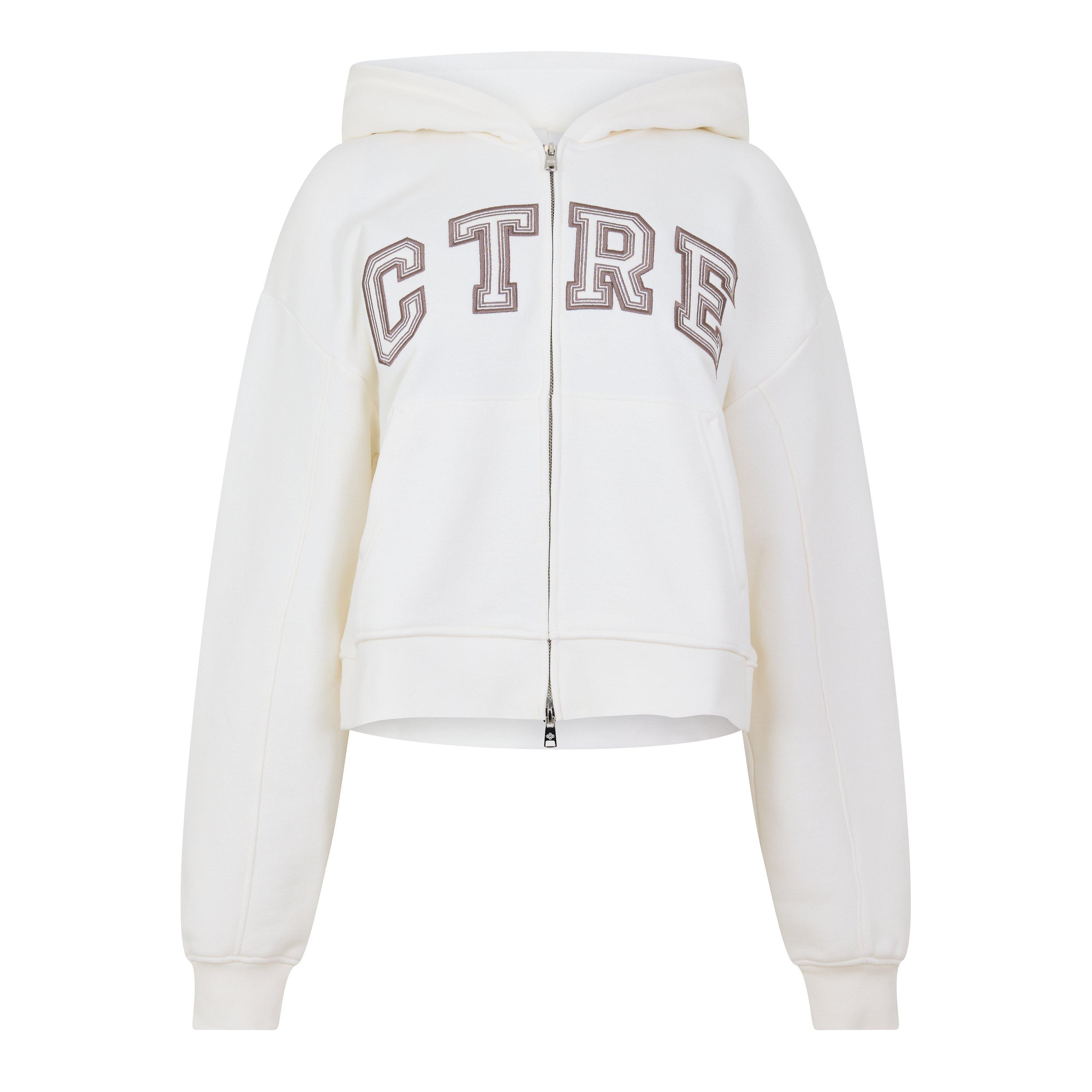 Womens CTRE Applique Zip Hoodie