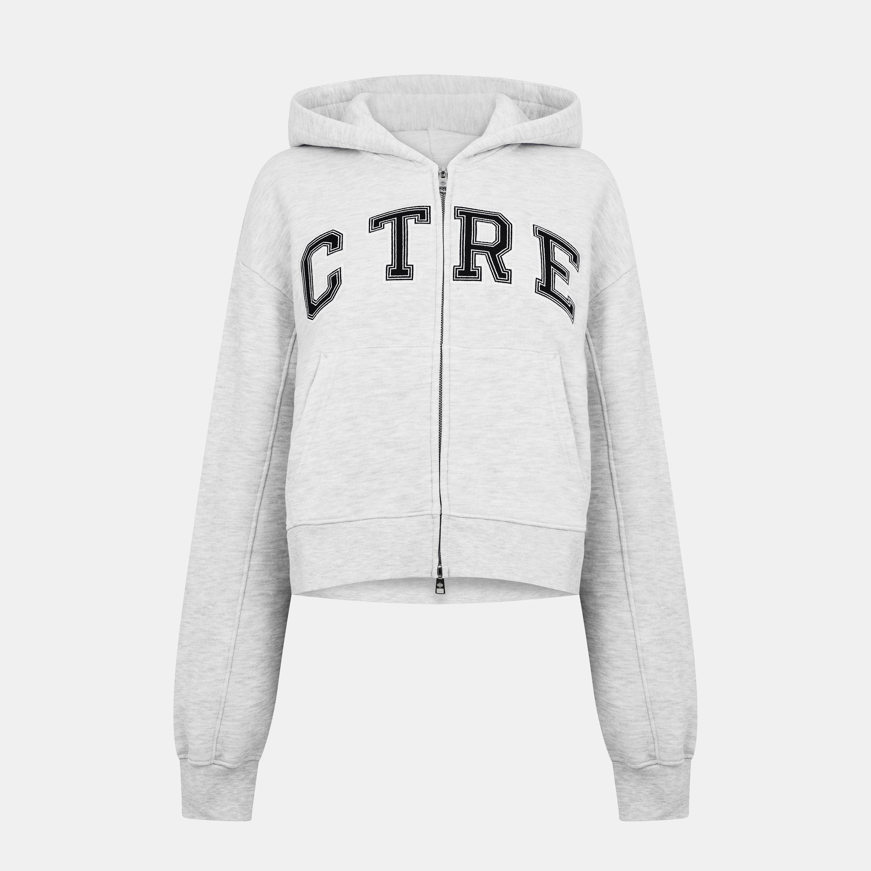 The Couture Club Womens CTRE Applique Zip Hoodie | Flannels